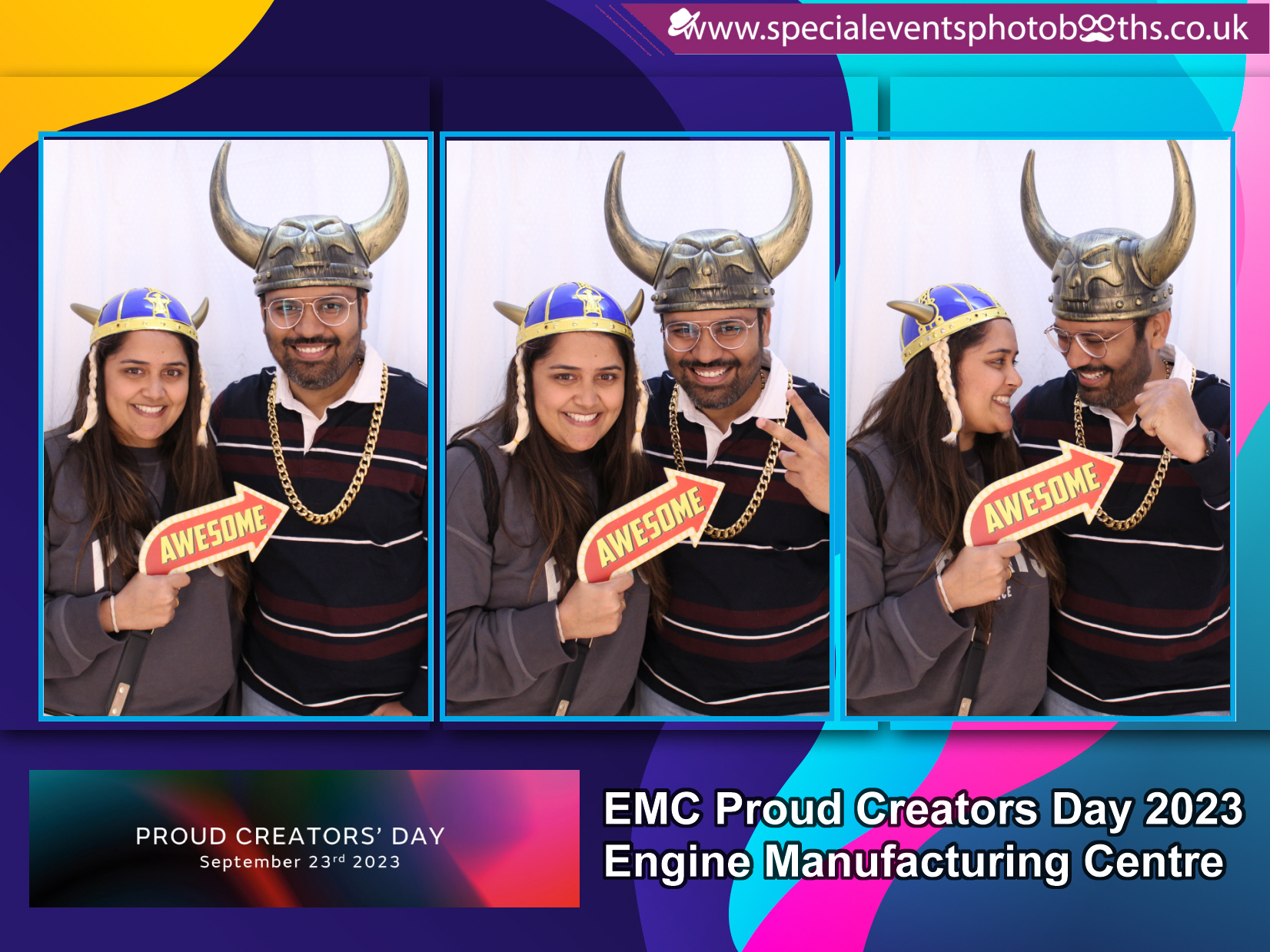JLR EMC Proud Creators Day 2023 (Photo Booth) | View more photos from the event at my.specialeventsphotobooths.co.uk/u/SpecialEventsPhotoBooths/JLR-EMC-Proud-Creators-Day-2023-Photo-Booth