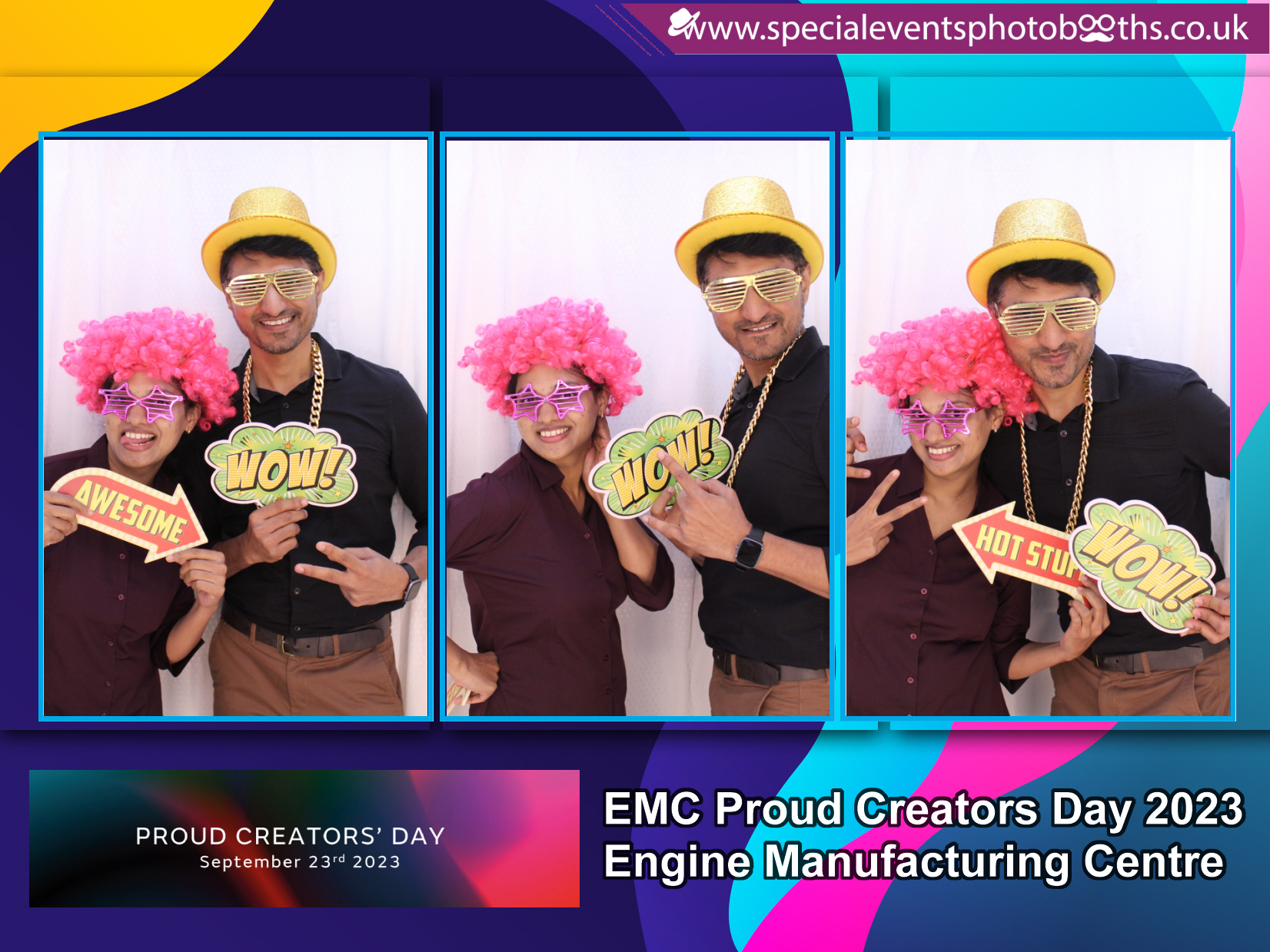 JLR EMC Proud Creators Day 2023 (Photo Booth) | View more photos from the event at my.specialeventsphotobooths.co.uk/u/SpecialEventsPhotoBooths/JLR-EMC-Proud-Creators-Day-2023-Photo-Booth