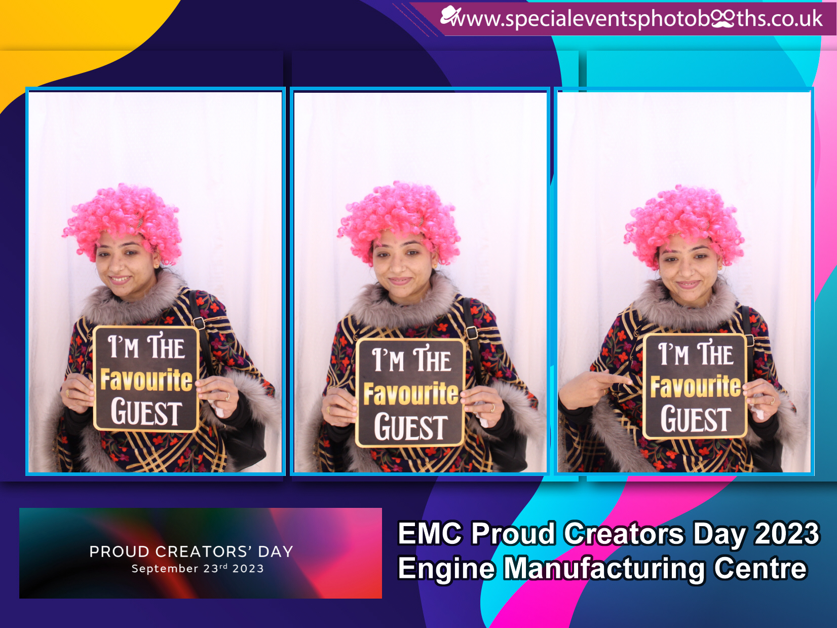JLR EMC Proud Creators Day 2023 (Photo Booth) | View more photos from the event at my.specialeventsphotobooths.co.uk/u/SpecialEventsPhotoBooths/JLR-EMC-Proud-Creators-Day-2023-Photo-Booth