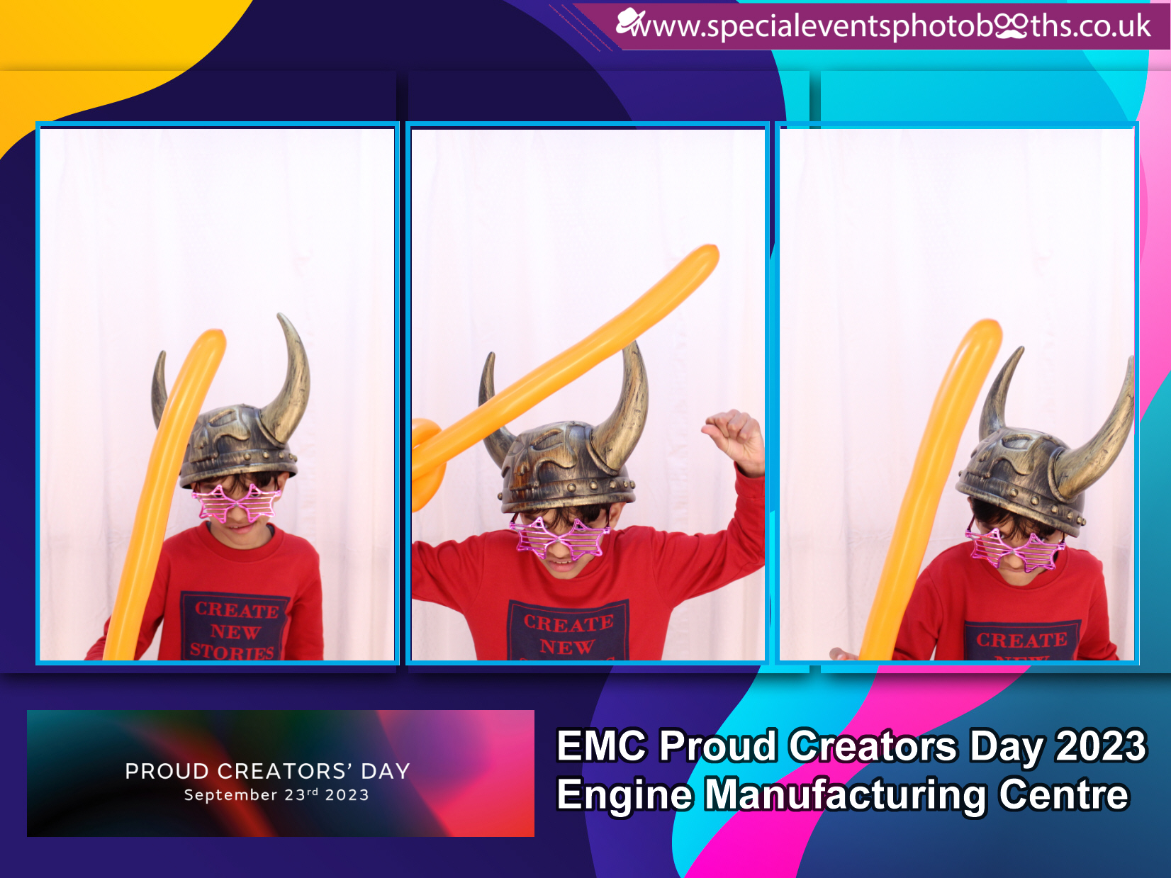 JLR EMC Proud Creators Day 2023 (Photo Booth) | View more photos from the event at my.specialeventsphotobooths.co.uk/u/SpecialEventsPhotoBooths/JLR-EMC-Proud-Creators-Day-2023-Photo-Booth
