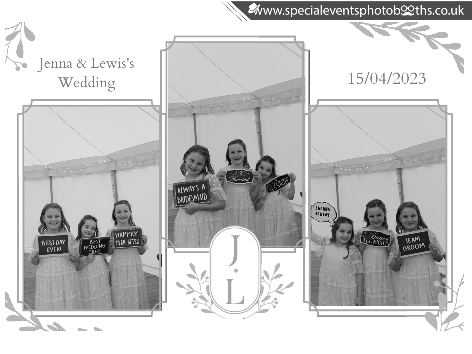 Jenna & Lewis's Wedding | View more photos from the event at my.specialeventsphotobooths.co.uk/u/SpecialEventsPhotoBooths/Jenna-Lewiss-Wedding