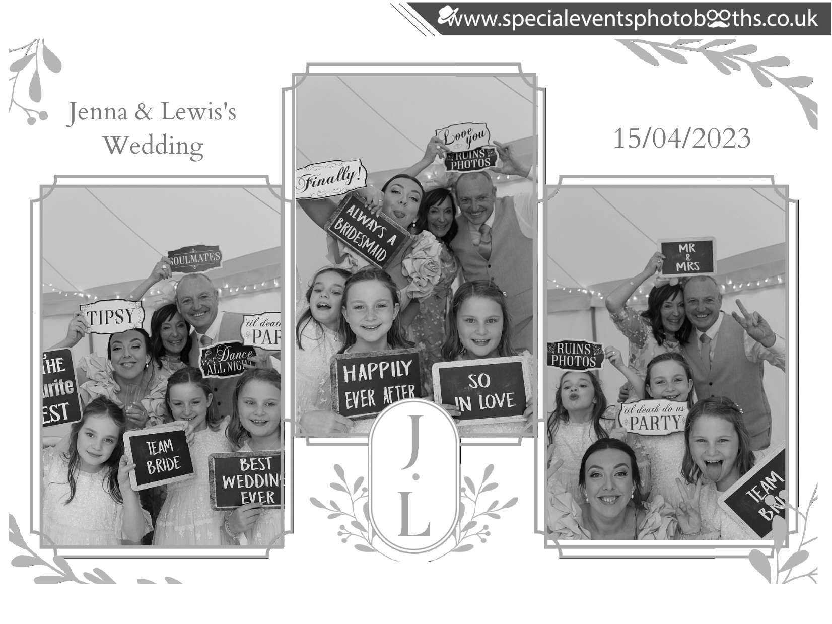 Jenna & Lewis's Wedding | View more photos from the event at my.specialeventsphotobooths.co.uk/u/SpecialEventsPhotoBooths/Jenna-Lewiss-Wedding