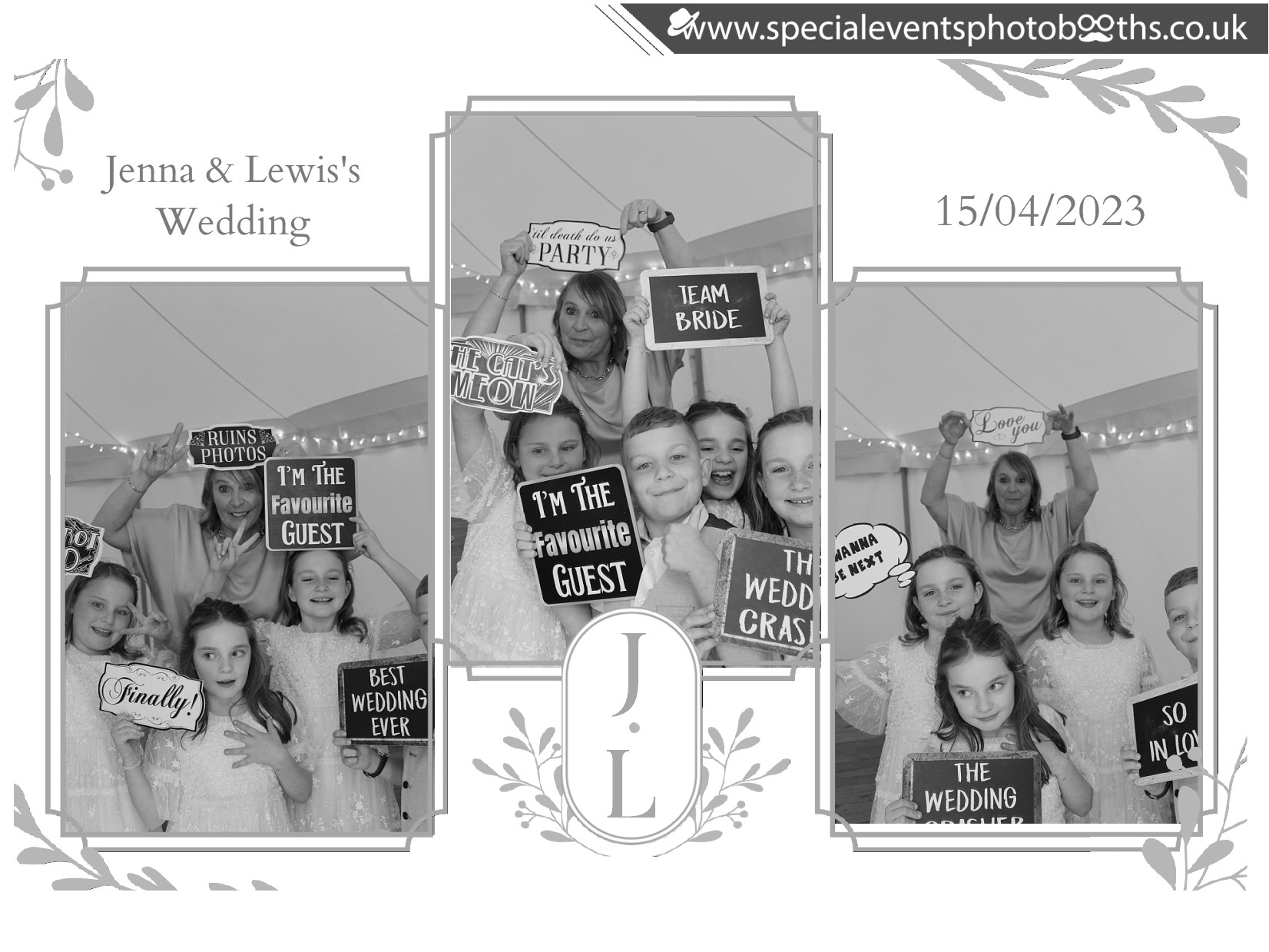 Jenna & Lewis's Wedding | View more photos from the event at my.specialeventsphotobooths.co.uk/u/SpecialEventsPhotoBooths/Jenna-Lewiss-Wedding