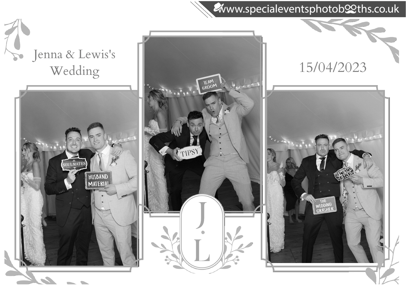 Jenna & Lewis's Wedding | View more photos from the event at my.specialeventsphotobooths.co.uk/u/SpecialEventsPhotoBooths/Jenna-Lewiss-Wedding