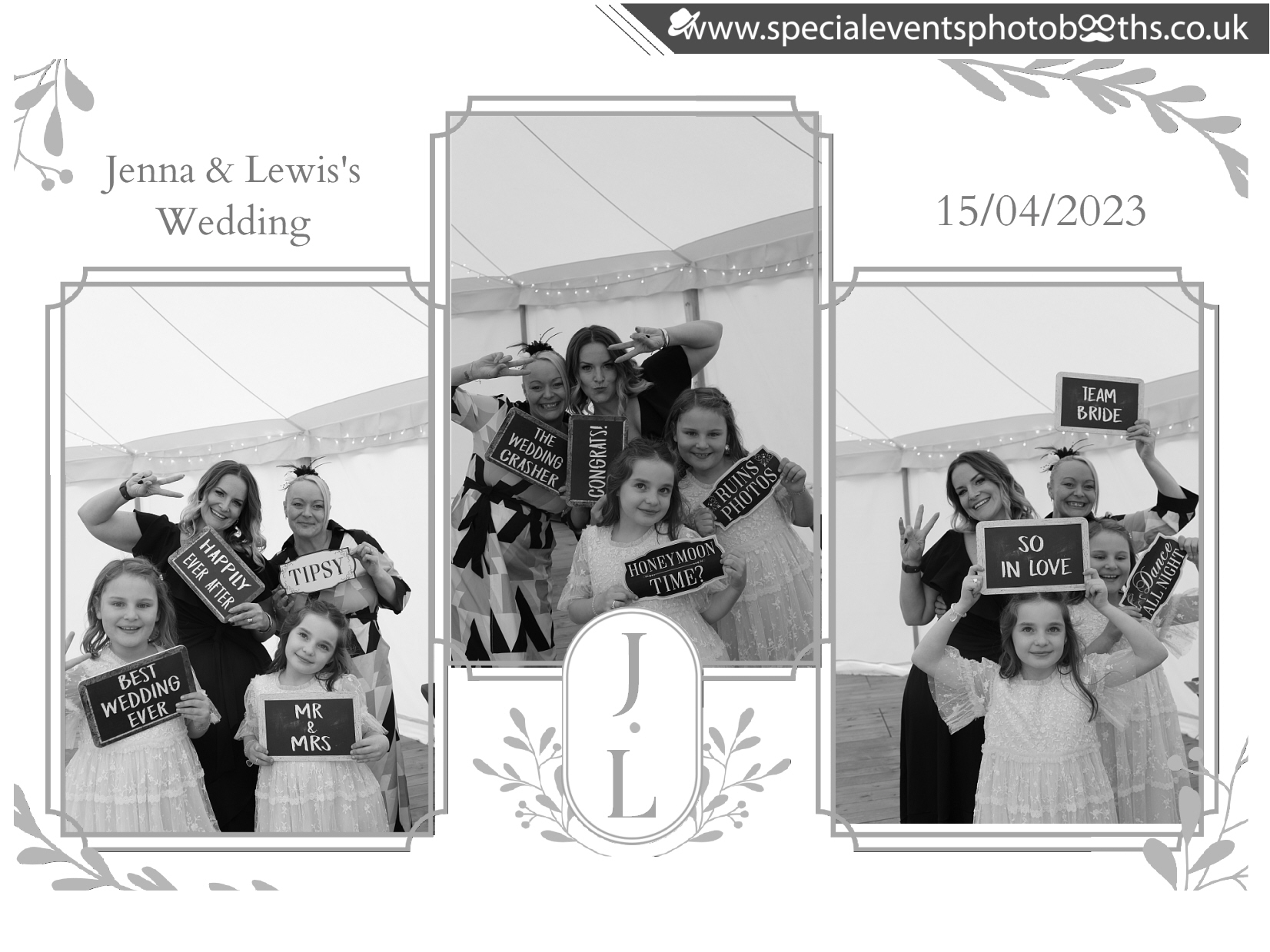 Jenna & Lewis's Wedding | View more photos from the event at my.specialeventsphotobooths.co.uk/u/SpecialEventsPhotoBooths/Jenna-Lewiss-Wedding
