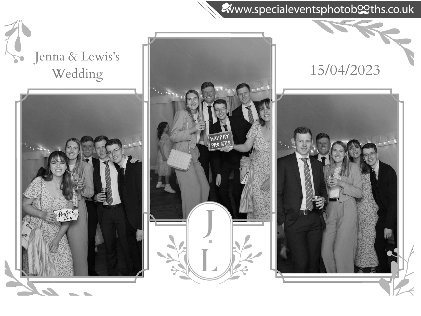 Jenna & Lewis's Wedding | View more photos from the event at my.specialeventsphotobooths.co.uk/u/SpecialEventsPhotoBooths/Jenna-Lewiss-Wedding
