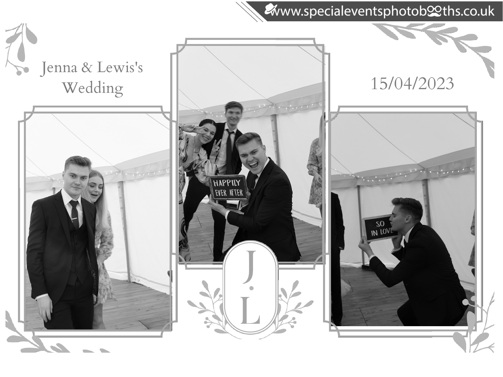 Jenna & Lewis's Wedding | View more photos from the event at my.specialeventsphotobooths.co.uk/u/SpecialEventsPhotoBooths/Jenna-Lewiss-Wedding