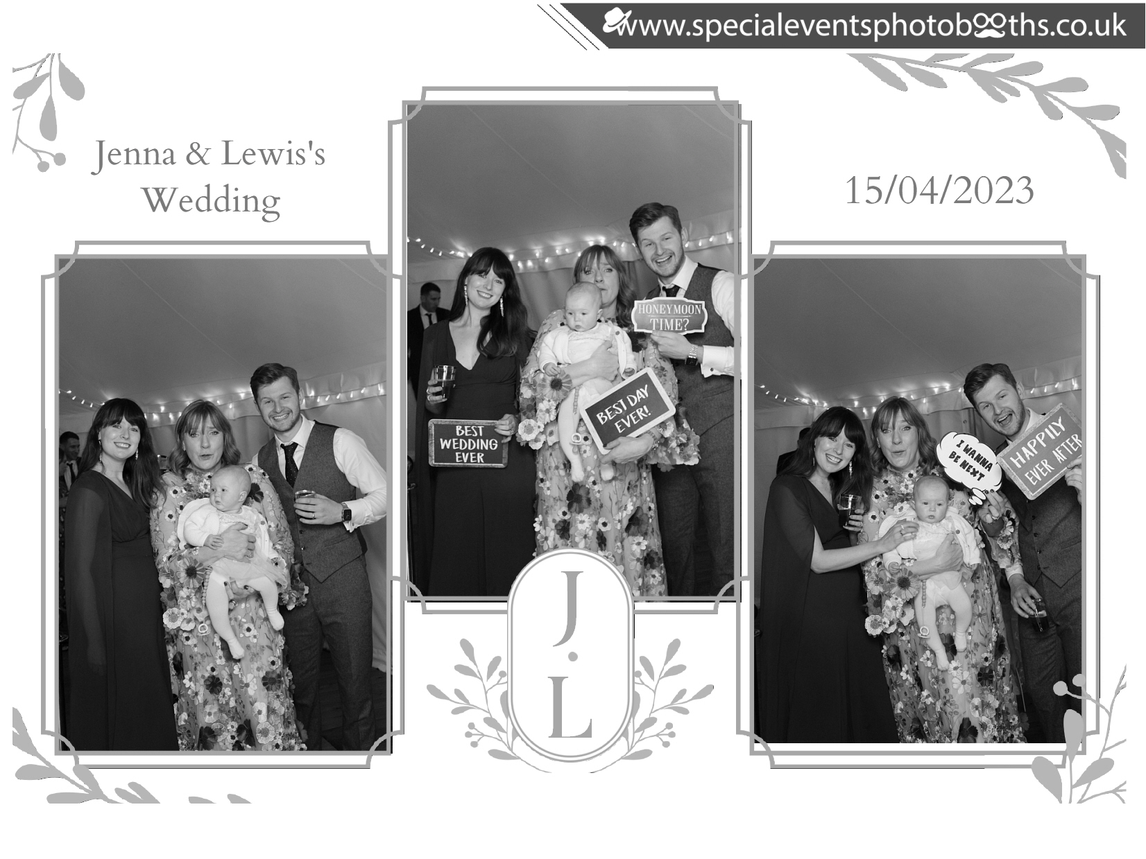 Jenna & Lewis's Wedding | View more photos from the event at my.specialeventsphotobooths.co.uk/u/SpecialEventsPhotoBooths/Jenna-Lewiss-Wedding