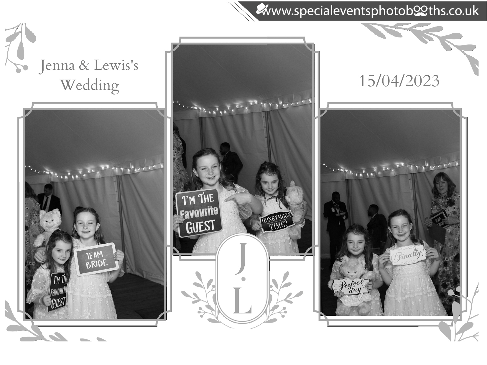 Jenna & Lewis's Wedding | View more photos from the event at my.specialeventsphotobooths.co.uk/u/SpecialEventsPhotoBooths/Jenna-Lewiss-Wedding