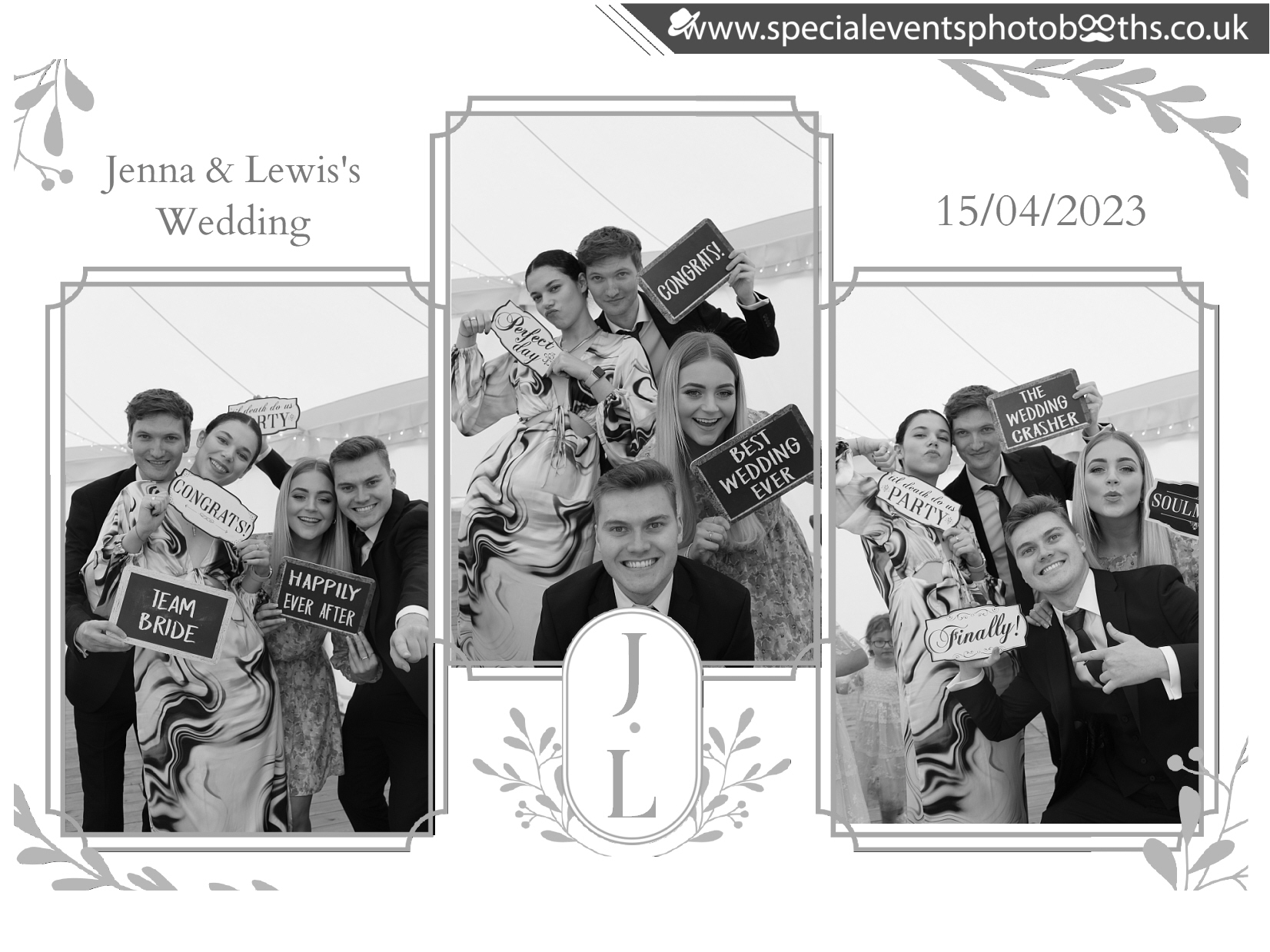 Jenna & Lewis's Wedding | View more photos from the event at my.specialeventsphotobooths.co.uk/u/SpecialEventsPhotoBooths/Jenna-Lewiss-Wedding