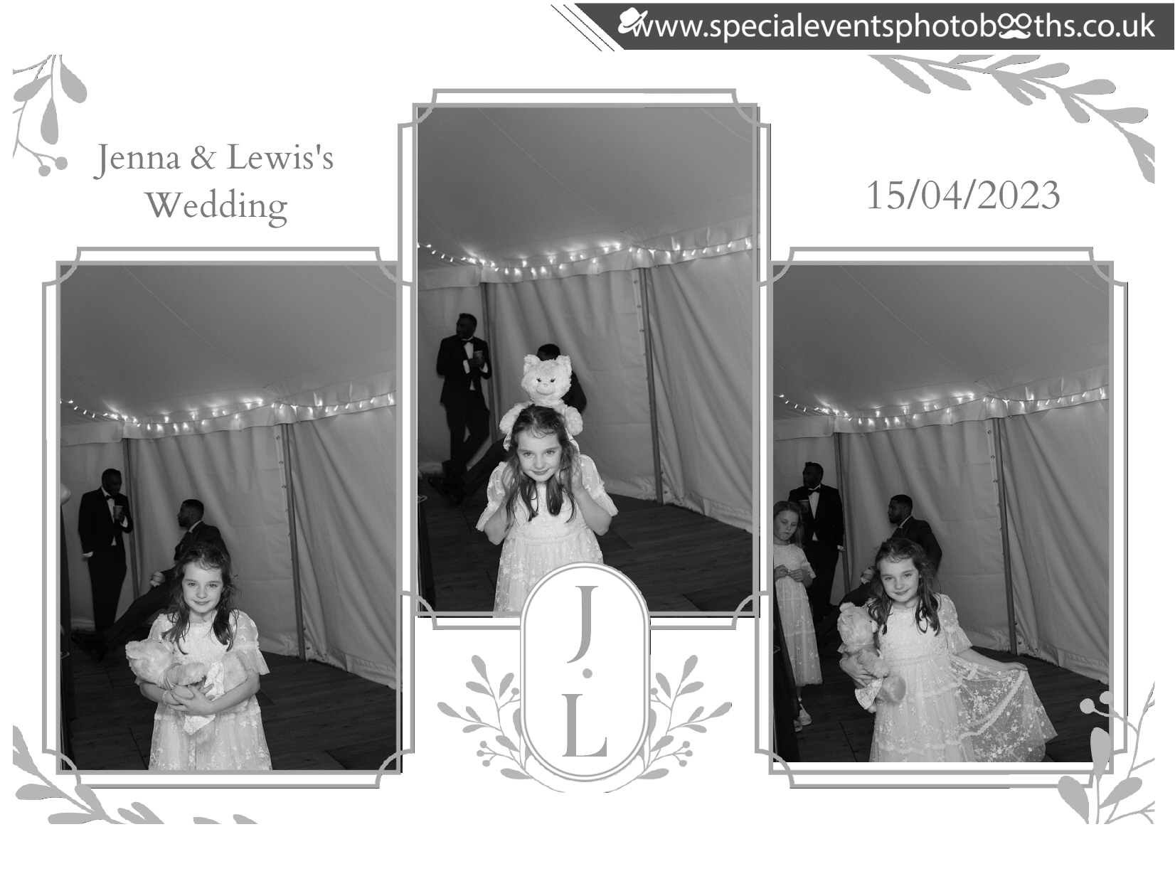 Jenna & Lewis's Wedding | View more photos from the event at my.specialeventsphotobooths.co.uk/u/SpecialEventsPhotoBooths/Jenna-Lewiss-Wedding