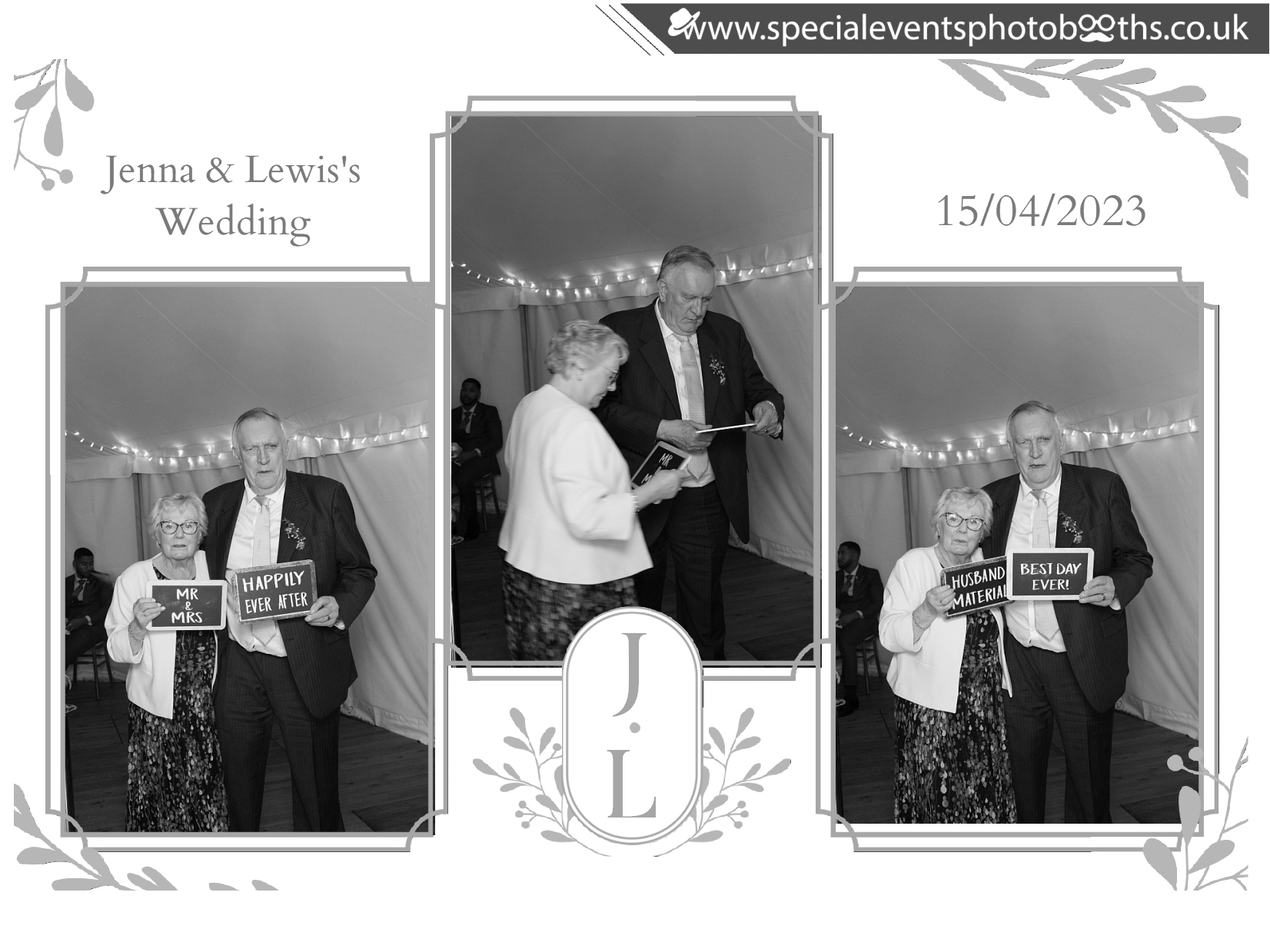 Jenna & Lewis's Wedding | View more photos from the event at my.specialeventsphotobooths.co.uk/u/SpecialEventsPhotoBooths/Jenna-Lewiss-Wedding