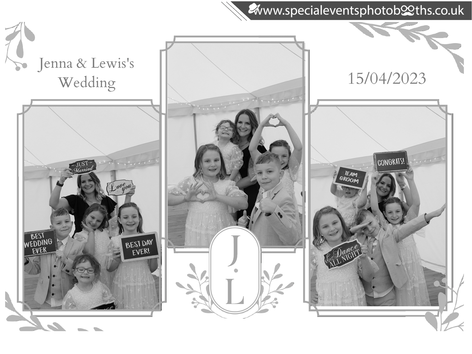 Jenna & Lewis's Wedding | View more photos from the event at my.specialeventsphotobooths.co.uk/u/SpecialEventsPhotoBooths/Jenna-Lewiss-Wedding