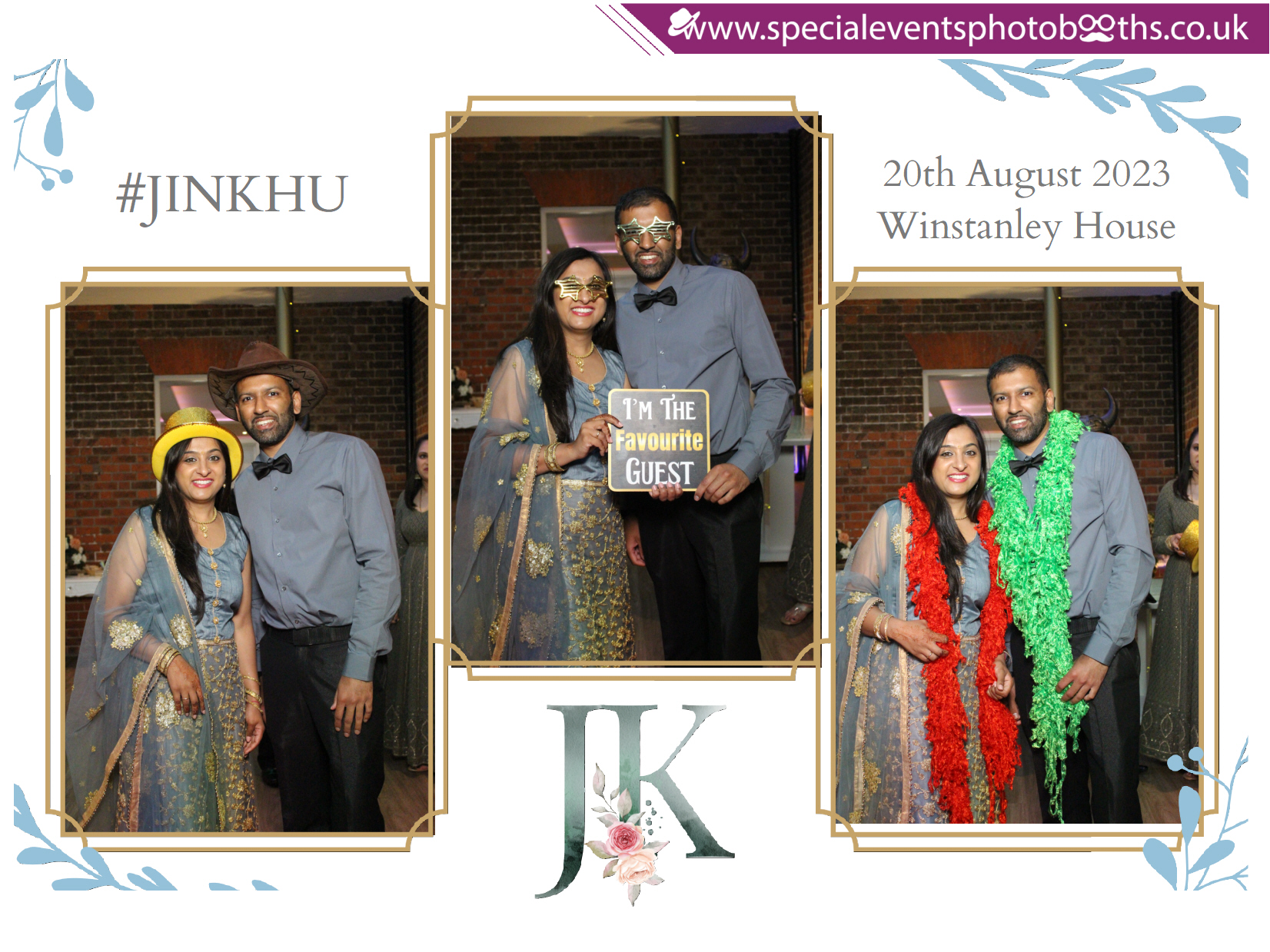 Jinesh & Khushbu's Wedding Reception | View more photos from the event at my.specialeventsphotobooths.co.uk/u/SpecialEventsPhotoBooths/Jinesh-Khushbus-Wedding-Reception