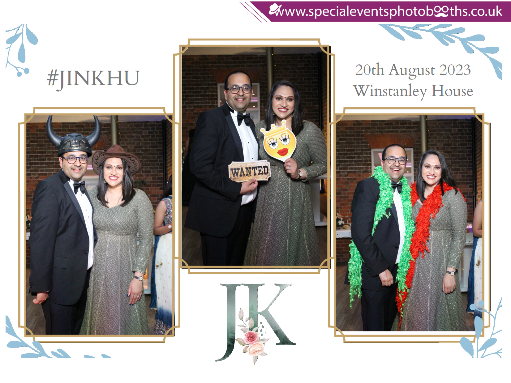 Jinesh & Khushbu's Wedding Reception | View more photos from the event at my.specialeventsphotobooths.co.uk/u/SpecialEventsPhotoBooths/Jinesh-Khushbus-Wedding-Reception
