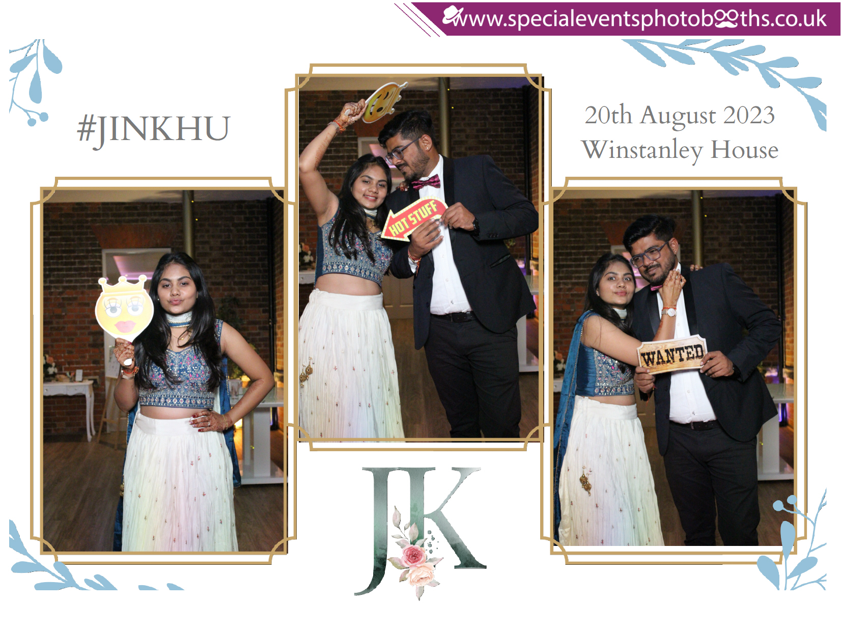 Jinesh & Khushbu's Wedding Reception | View more photos from the event at my.specialeventsphotobooths.co.uk/u/SpecialEventsPhotoBooths/Jinesh-Khushbus-Wedding-Reception