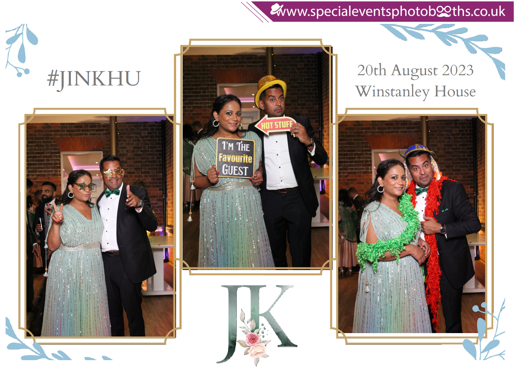 Jinesh & Khushbu's Wedding Reception | View more photos from the event at my.specialeventsphotobooths.co.uk/u/SpecialEventsPhotoBooths/Jinesh-Khushbus-Wedding-Reception