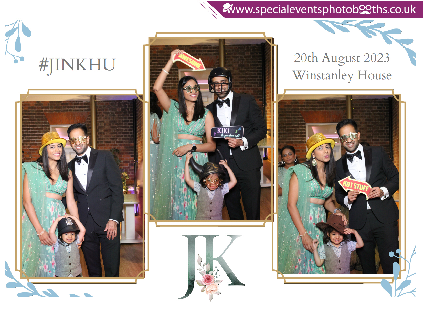 Jinesh & Khushbu's Wedding Reception | View more photos from the event at my.specialeventsphotobooths.co.uk/u/SpecialEventsPhotoBooths/Jinesh-Khushbus-Wedding-Reception