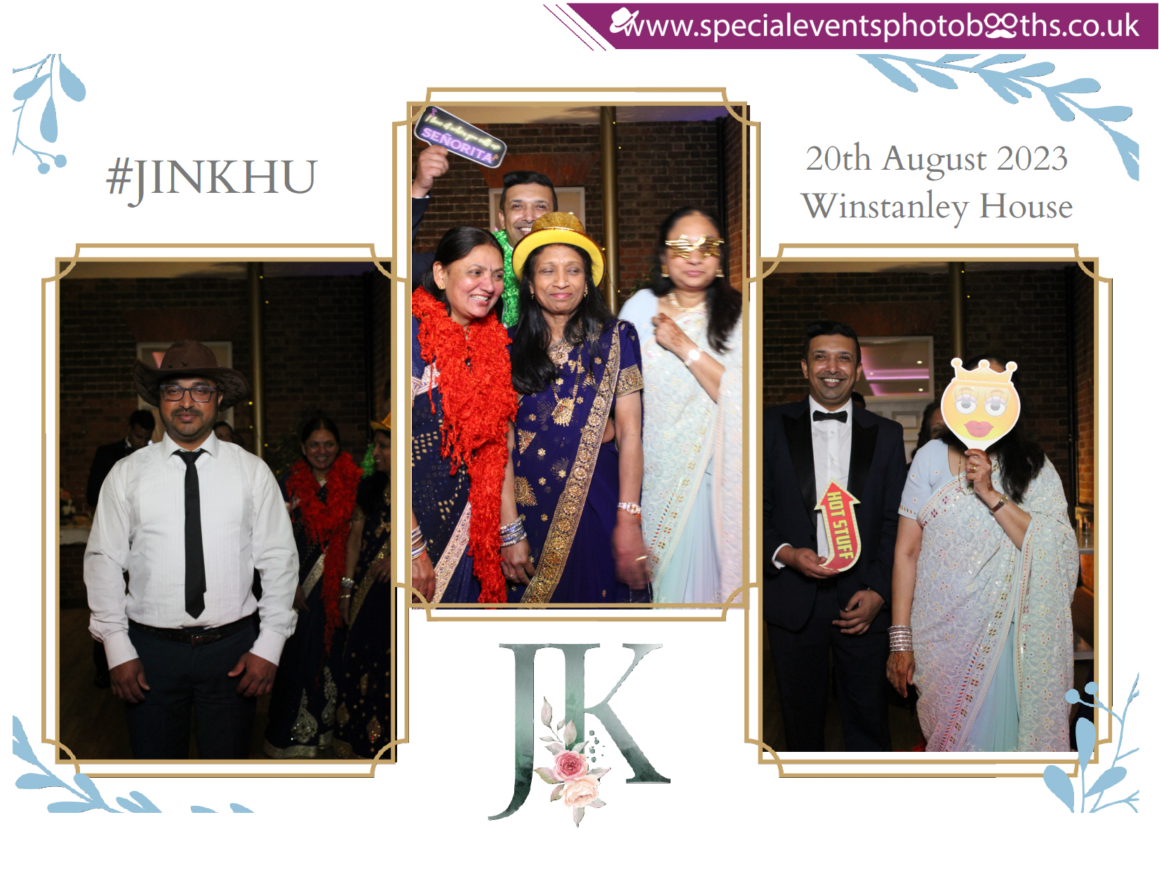 Jinesh & Khushbu's Wedding Reception | View more photos from the event at my.specialeventsphotobooths.co.uk/u/SpecialEventsPhotoBooths/Jinesh-Khushbus-Wedding-Reception