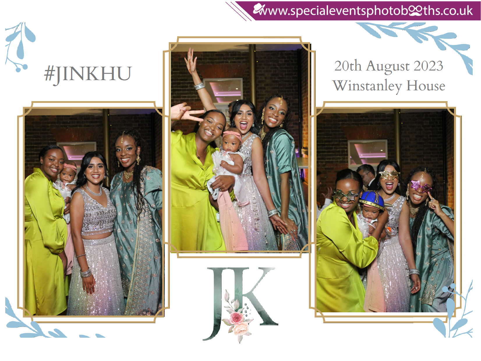 Jinesh & Khushbu's Wedding Reception | View more photos from the event at my.specialeventsphotobooths.co.uk/u/SpecialEventsPhotoBooths/Jinesh-Khushbus-Wedding-Reception