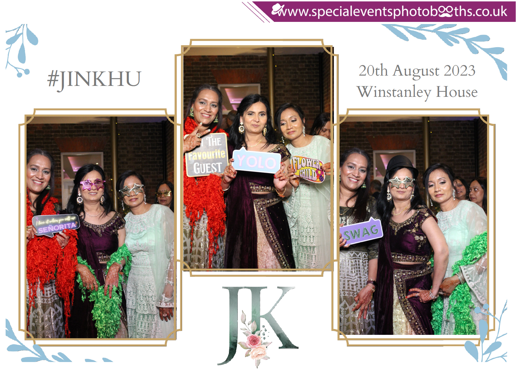 Jinesh & Khushbu's Wedding Reception | View more photos from the event at my.specialeventsphotobooths.co.uk/u/SpecialEventsPhotoBooths/Jinesh-Khushbus-Wedding-Reception