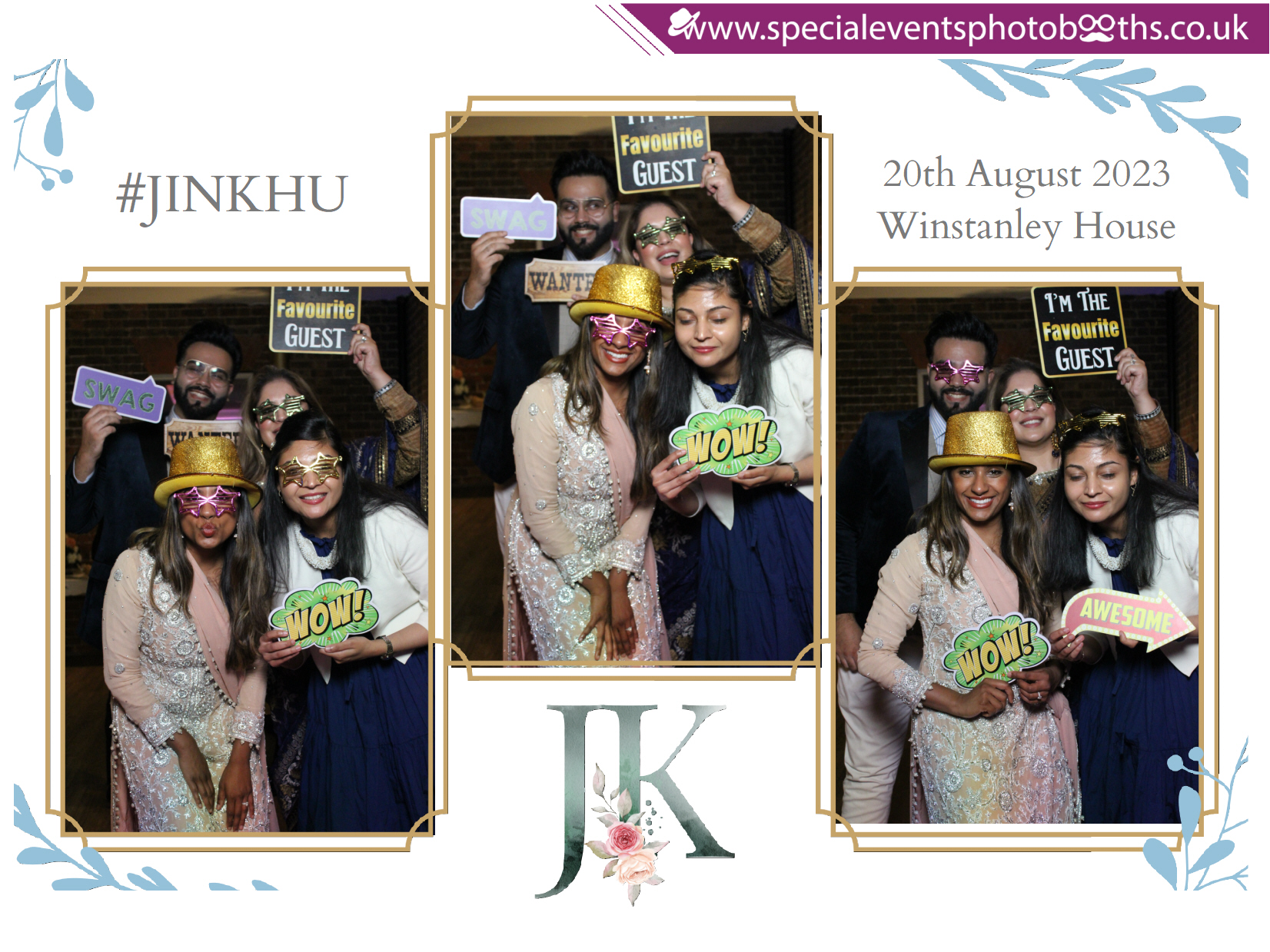 Jinesh & Khushbu's Wedding Reception | View more photos from the event at my.specialeventsphotobooths.co.uk/u/SpecialEventsPhotoBooths/Jinesh-Khushbus-Wedding-Reception