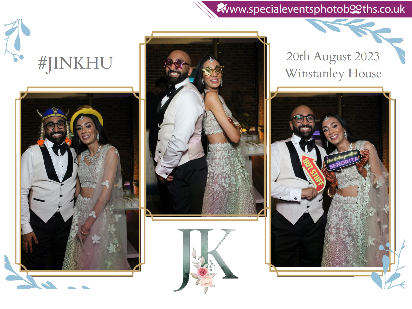 Jinesh & Khushbu's Wedding Reception | View more photos from the event at my.specialeventsphotobooths.co.uk/u/SpecialEventsPhotoBooths/Jinesh-Khushbus-Wedding-Reception