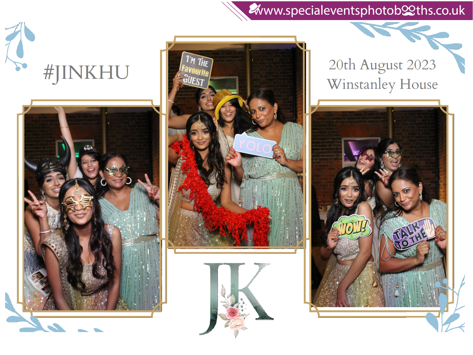 Jinesh & Khushbu's Wedding Reception | View more photos from the event at my.specialeventsphotobooths.co.uk/u/SpecialEventsPhotoBooths/Jinesh-Khushbus-Wedding-Reception