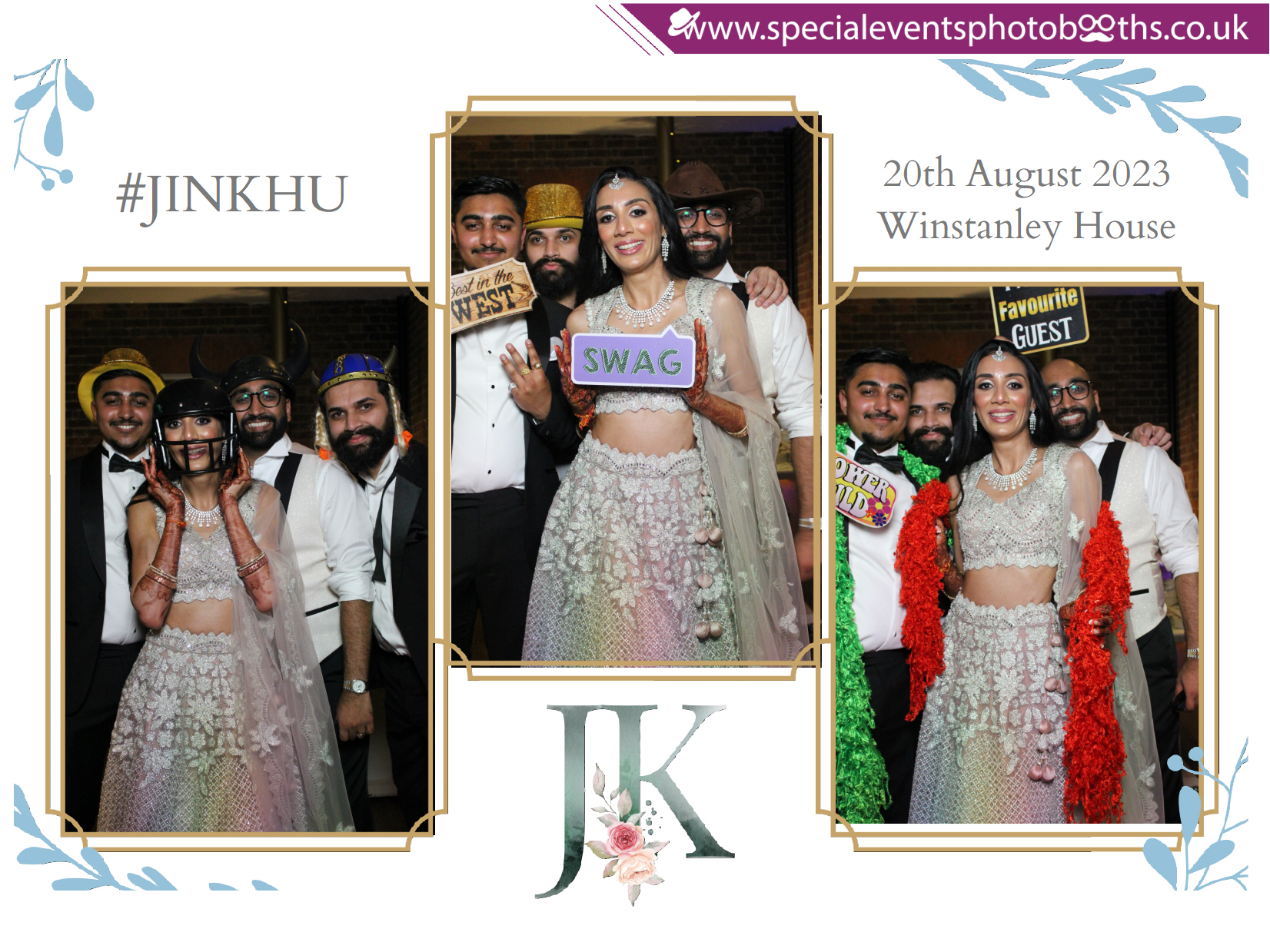 Jinesh & Khushbu's Wedding Reception | View more photos from the event at my.specialeventsphotobooths.co.uk/u/SpecialEventsPhotoBooths/Jinesh-Khushbus-Wedding-Reception