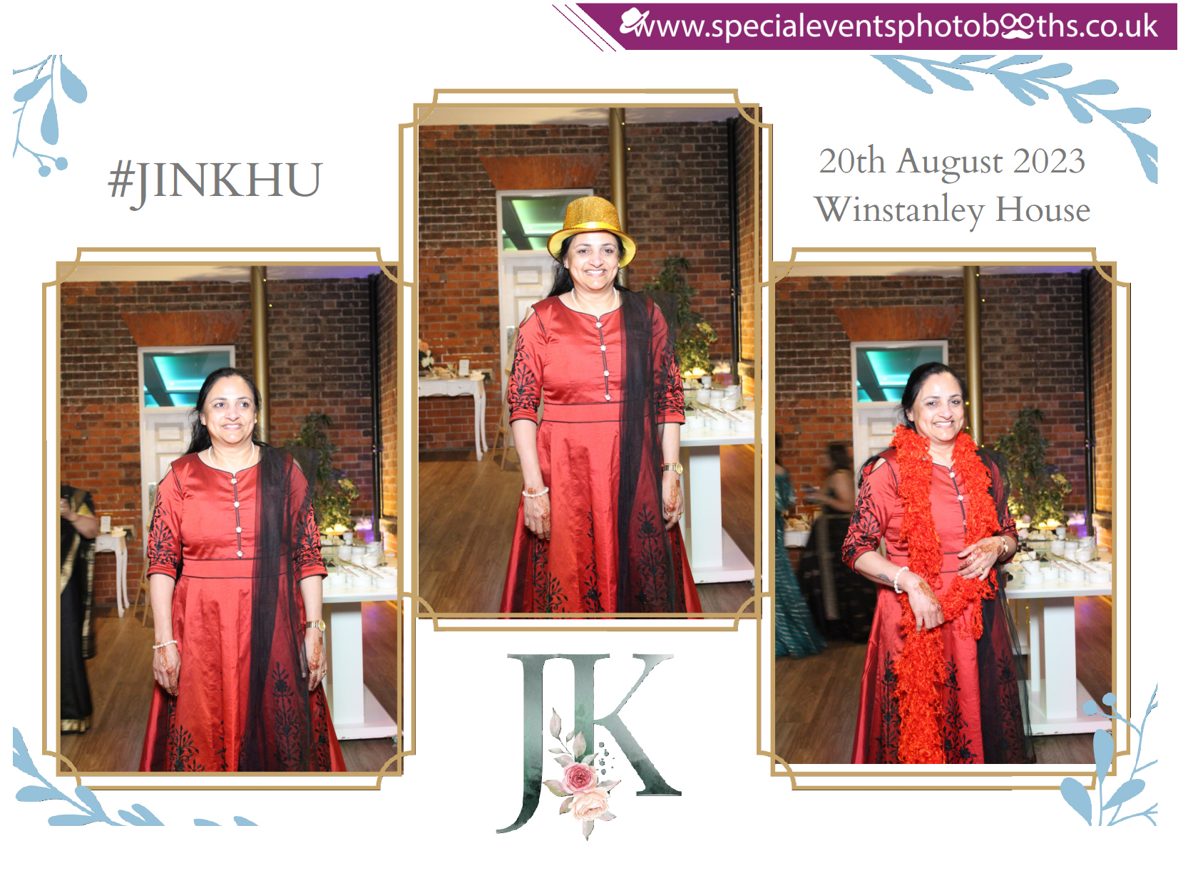 Jinesh & Khushbu's Wedding Reception | View more photos from the event at my.specialeventsphotobooths.co.uk/u/SpecialEventsPhotoBooths/Jinesh-Khushbus-Wedding-Reception