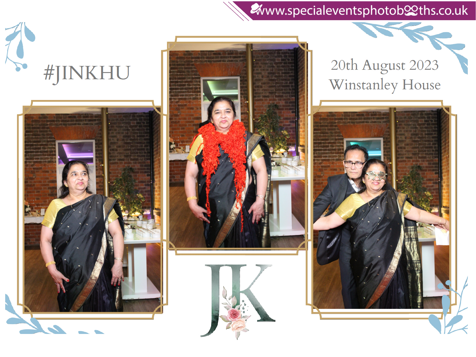 Jinesh & Khushbu's Wedding Reception | View more photos from the event at my.specialeventsphotobooths.co.uk/u/SpecialEventsPhotoBooths/Jinesh-Khushbus-Wedding-Reception