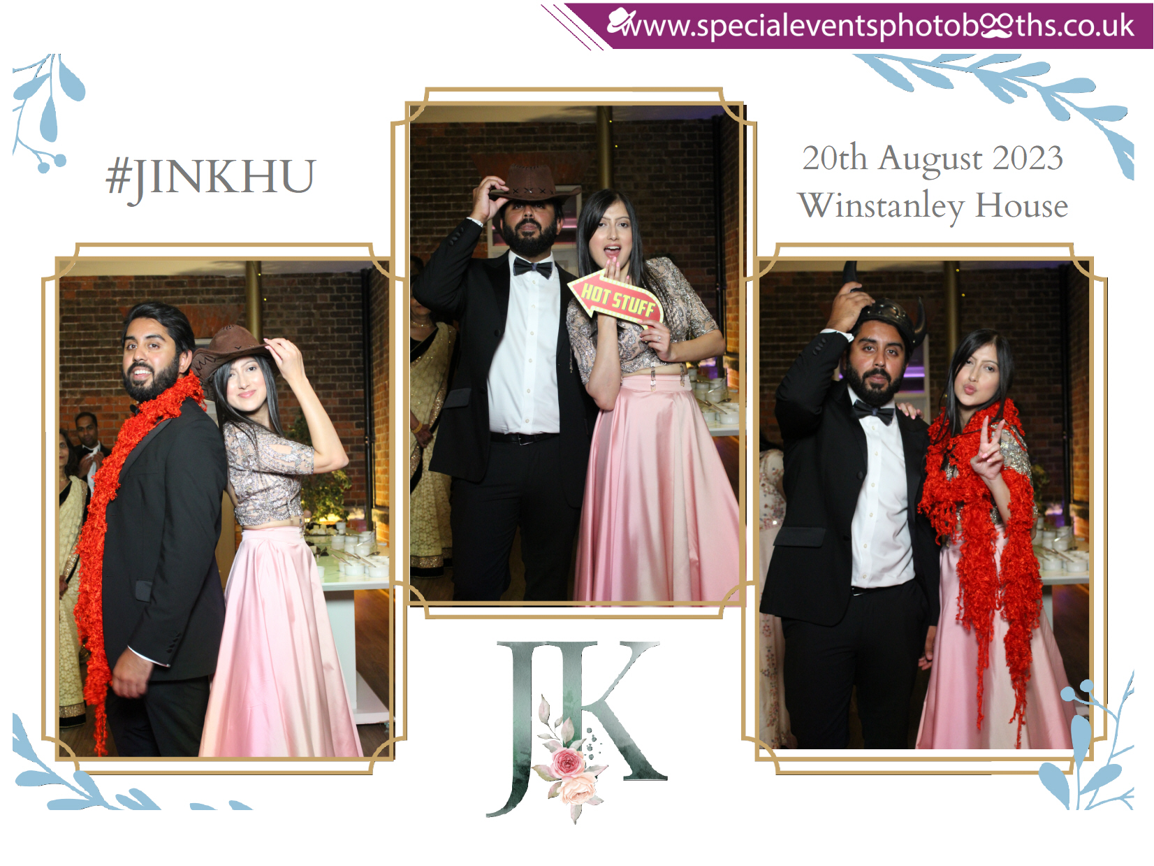 Jinesh & Khushbu's Wedding Reception | View more photos from the event at my.specialeventsphotobooths.co.uk/u/SpecialEventsPhotoBooths/Jinesh-Khushbus-Wedding-Reception