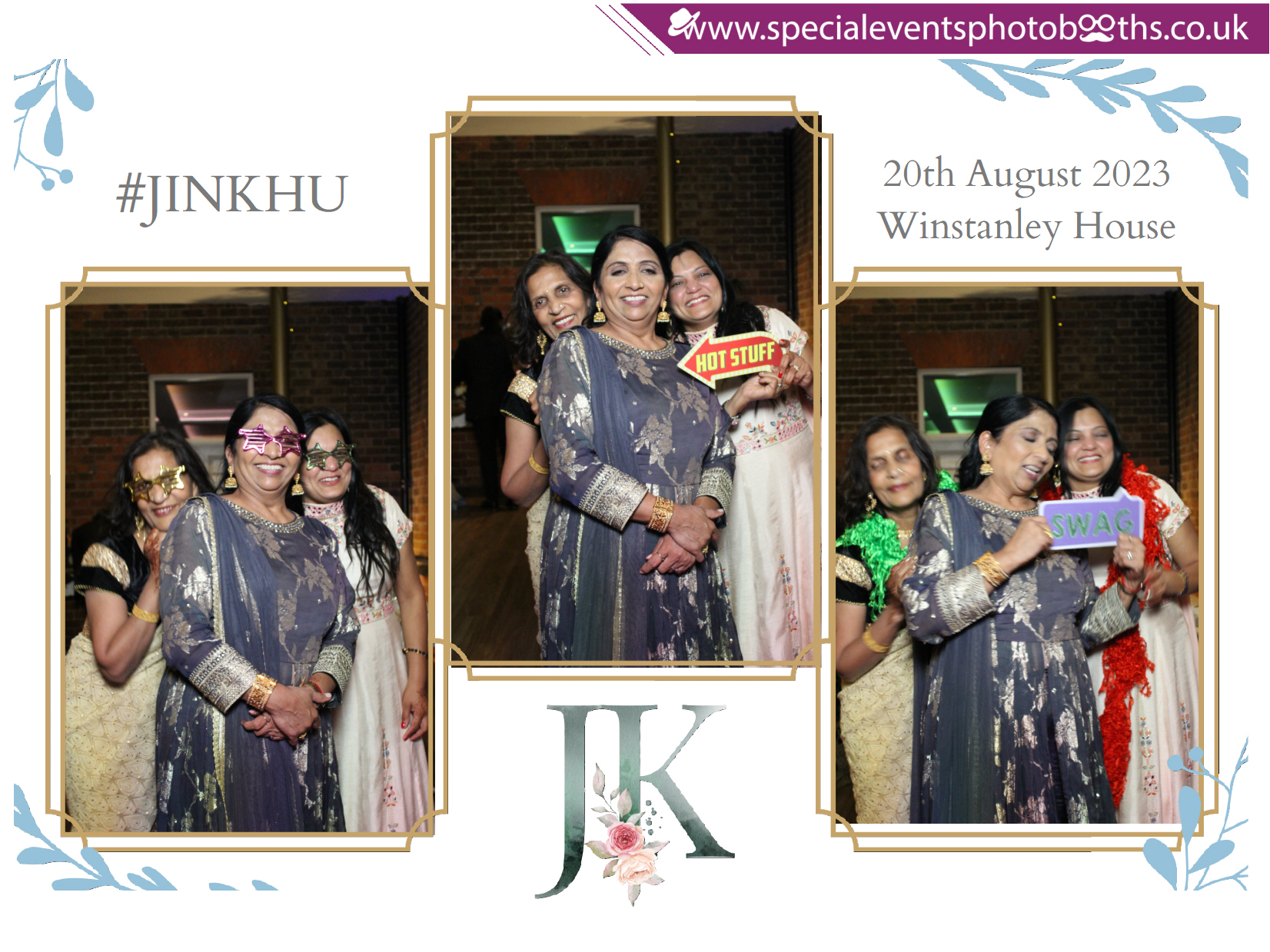 Jinesh & Khushbu's Wedding Reception | View more photos from the event at my.specialeventsphotobooths.co.uk/u/SpecialEventsPhotoBooths/Jinesh-Khushbus-Wedding-Reception