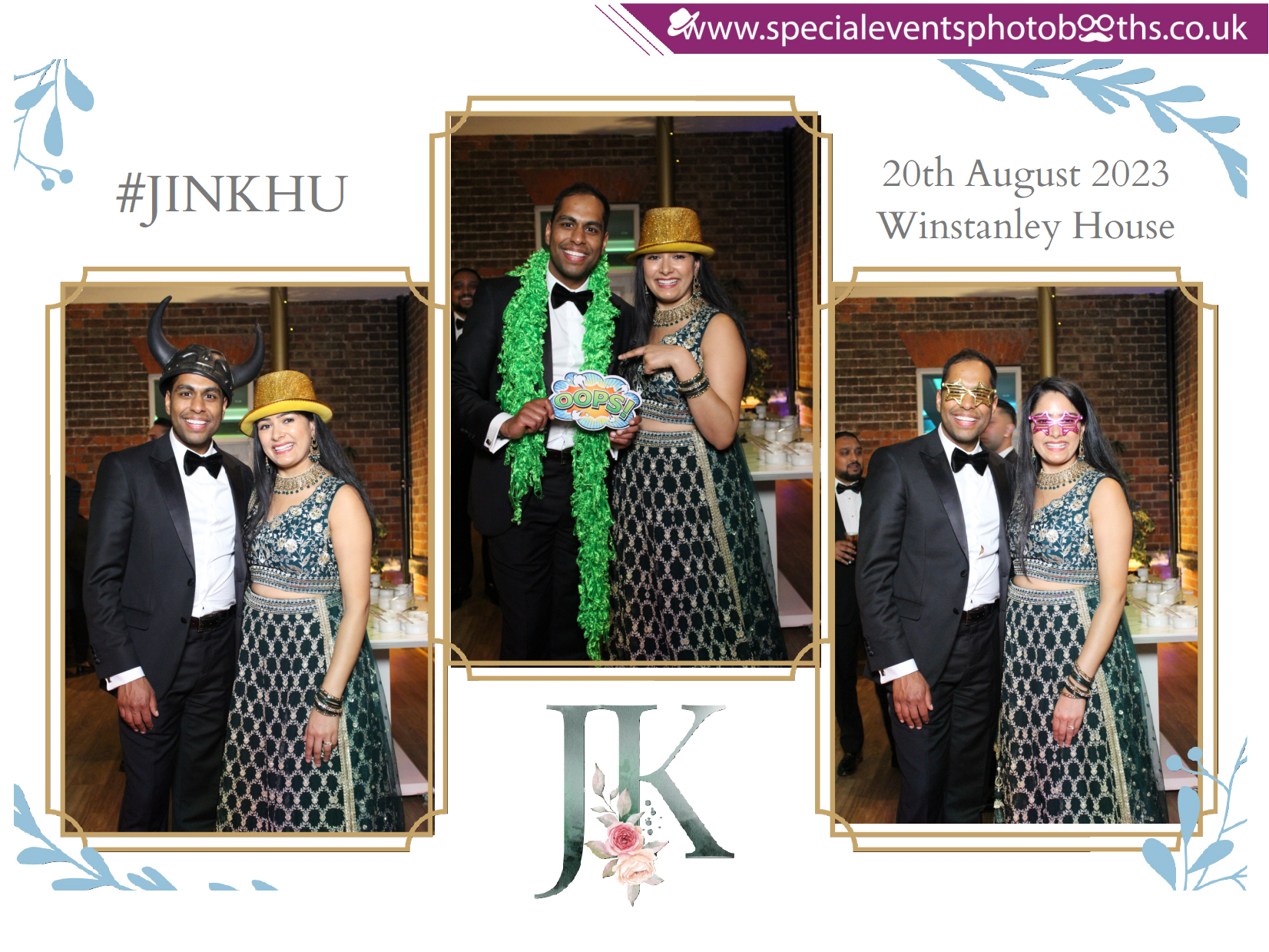 Jinesh & Khushbu's Wedding Reception | View more photos from the event at my.specialeventsphotobooths.co.uk/u/SpecialEventsPhotoBooths/Jinesh-Khushbus-Wedding-Reception