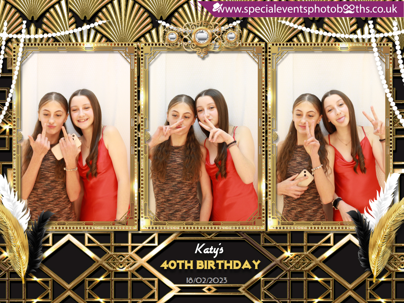 Katy's 40th Birthday | View more photos from the event at my.specialeventsphotobooths.co.uk/u/SpecialEventsPhotoBooths/Katys-40th-Birthday
