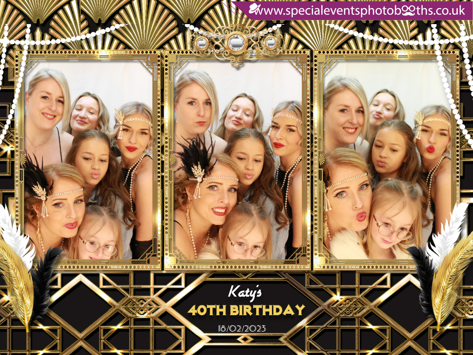 Katy's 40th Birthday | View more photos from the event at my.specialeventsphotobooths.co.uk/u/SpecialEventsPhotoBooths/Katys-40th-Birthday