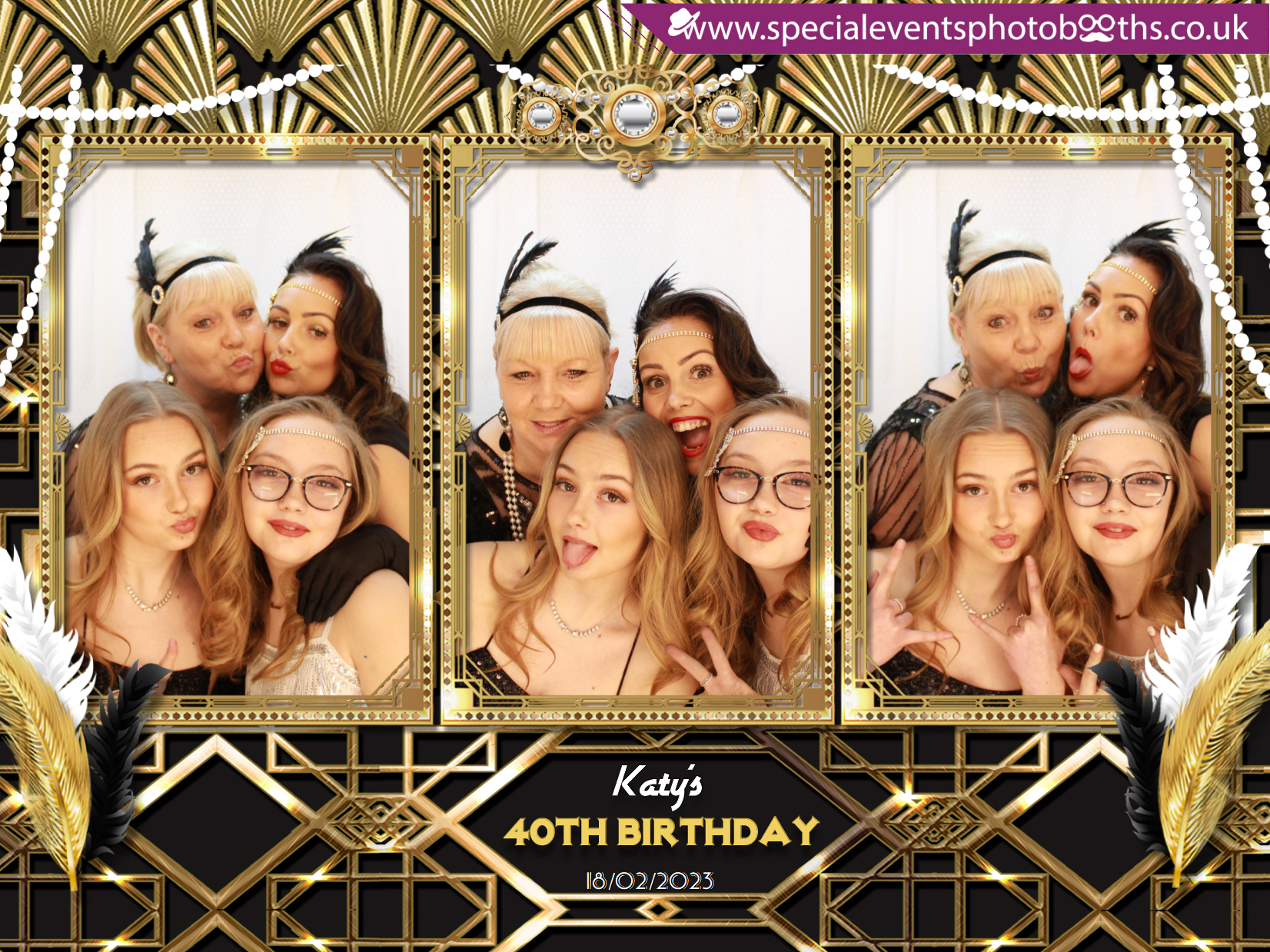 Katy's 40th Birthday | View more photos from the event at my.specialeventsphotobooths.co.uk/u/SpecialEventsPhotoBooths/Katys-40th-Birthday