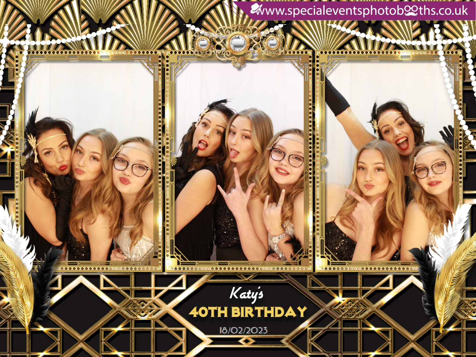 Katy's 40th Birthday | View more photos from the event at my.specialeventsphotobooths.co.uk/u/SpecialEventsPhotoBooths/Katys-40th-Birthday