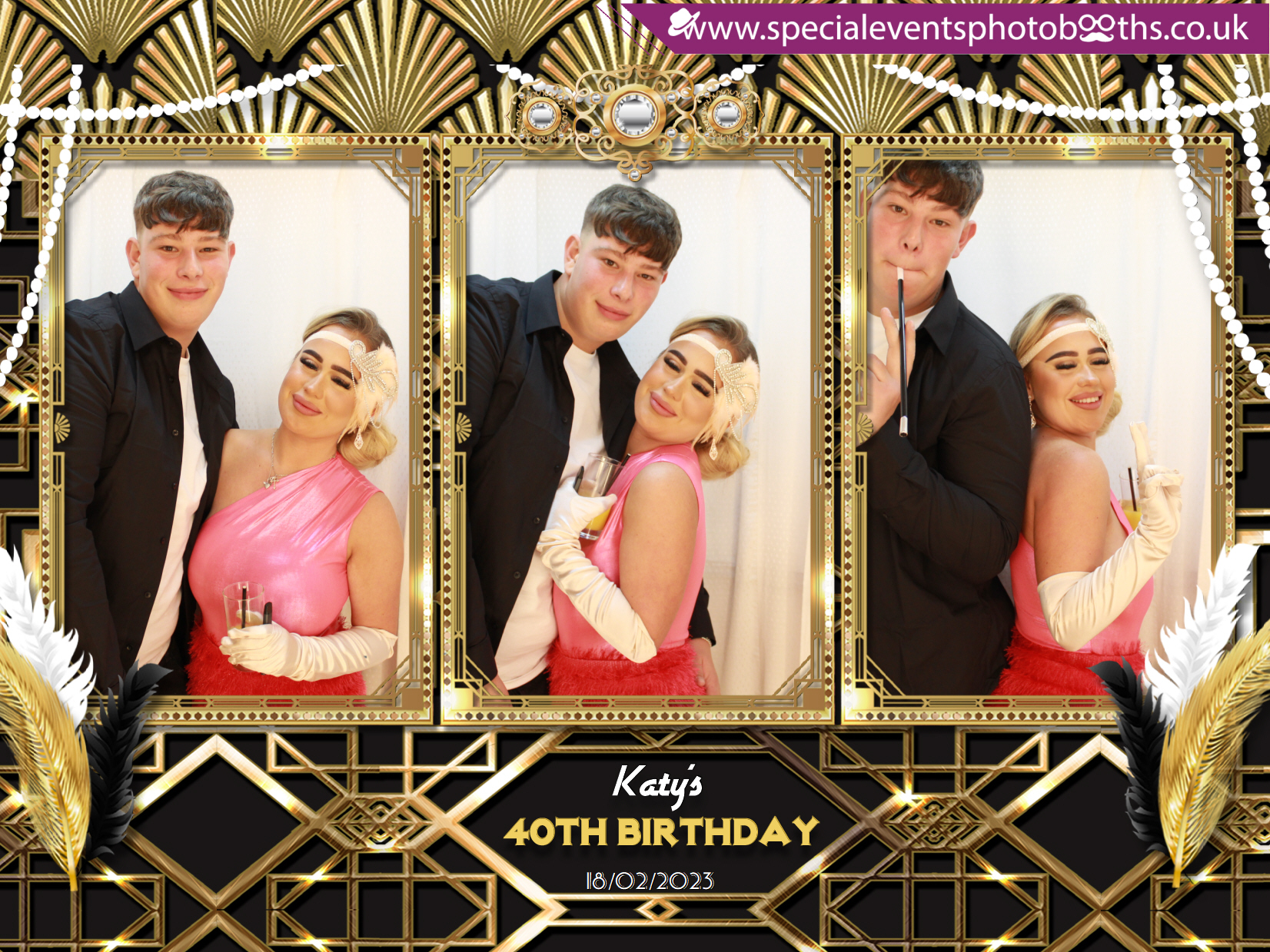 Katy's 40th Birthday | View more photos from the event at my.specialeventsphotobooths.co.uk/u/SpecialEventsPhotoBooths/Katys-40th-Birthday