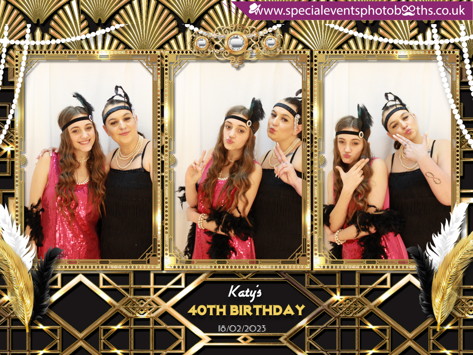 Katy's 40th Birthday | View more photos from the event at my.specialeventsphotobooths.co.uk/u/SpecialEventsPhotoBooths/Katys-40th-Birthday