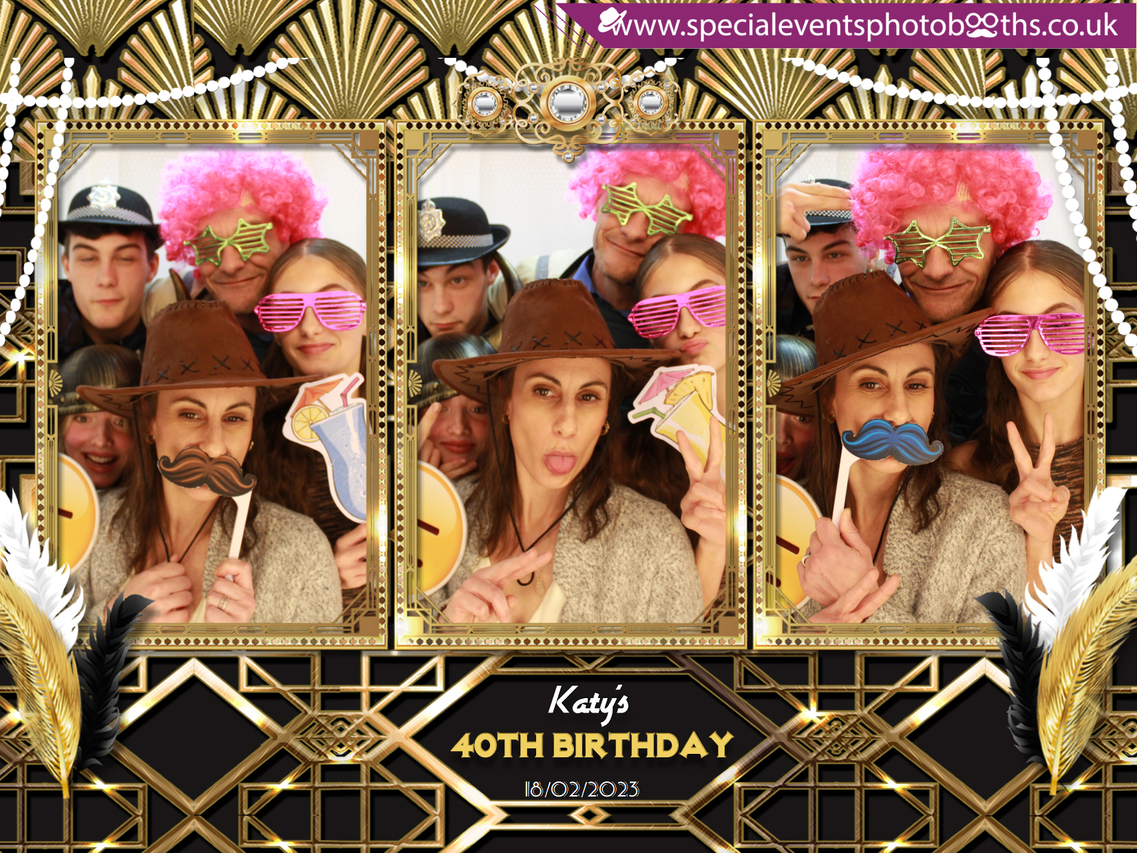 Katy's 40th Birthday | View more photos from the event at my.specialeventsphotobooths.co.uk/u/SpecialEventsPhotoBooths/Katys-40th-Birthday