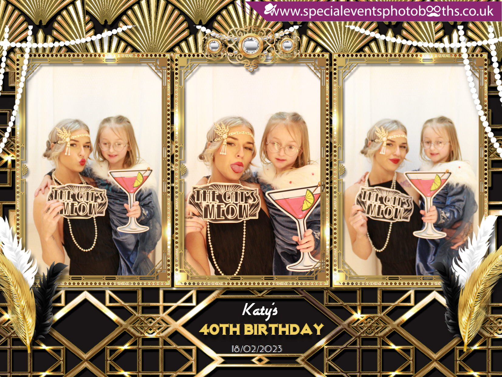 Katy's 40th Birthday | View more photos from the event at my.specialeventsphotobooths.co.uk/u/SpecialEventsPhotoBooths/Katys-40th-Birthday