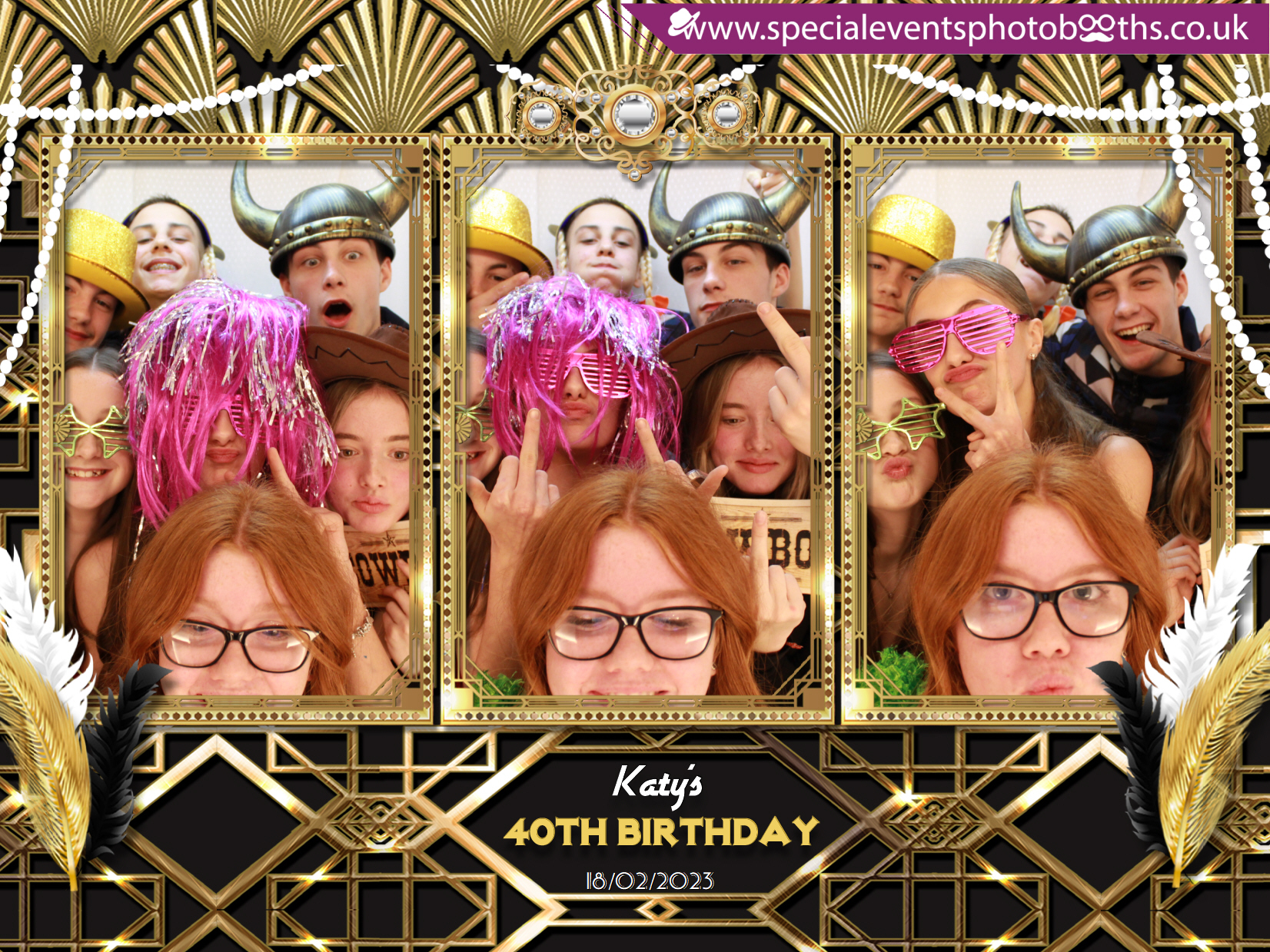 Katy's 40th Birthday | View more photos from the event at my.specialeventsphotobooths.co.uk/u/SpecialEventsPhotoBooths/Katys-40th-Birthday