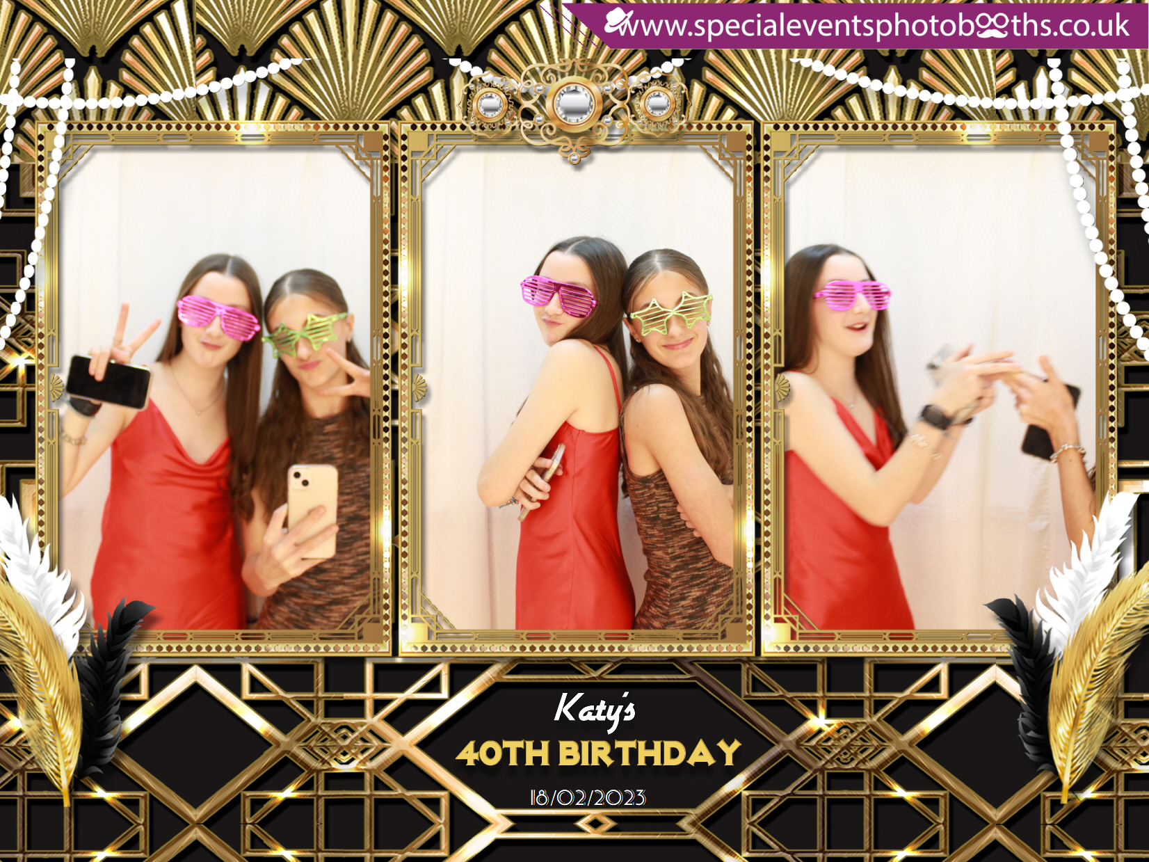 Katy's 40th Birthday | View more photos from the event at my.specialeventsphotobooths.co.uk/u/SpecialEventsPhotoBooths/Katys-40th-Birthday