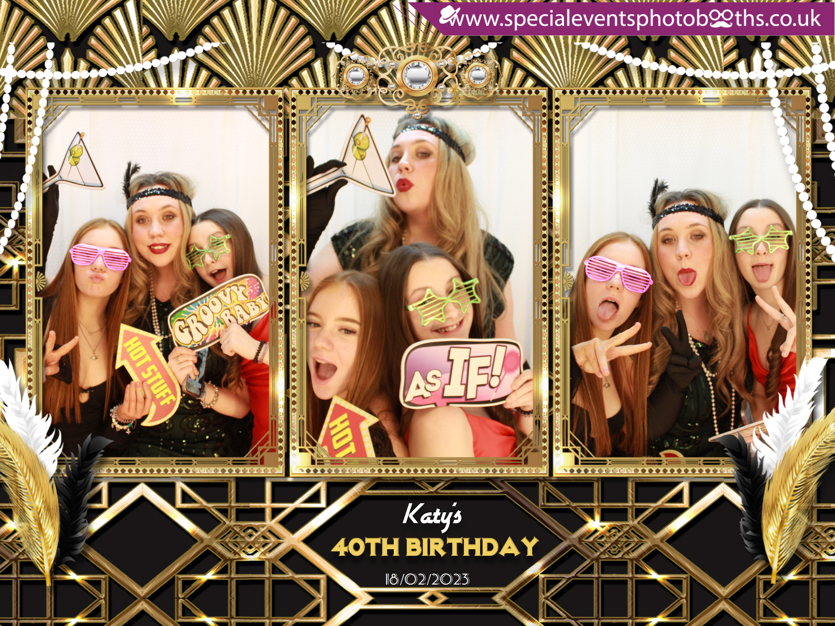 Katy's 40th Birthday | View more photos from the event at my.specialeventsphotobooths.co.uk/u/SpecialEventsPhotoBooths/Katys-40th-Birthday
