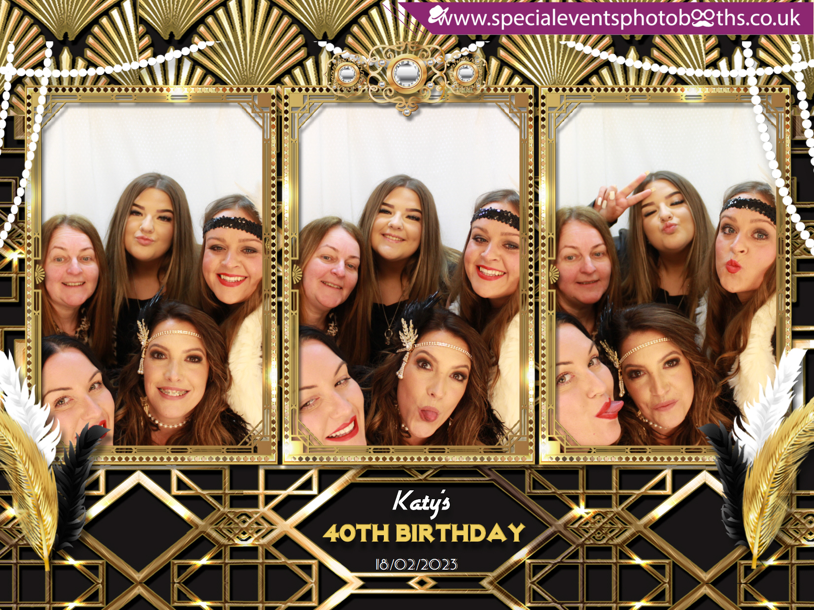 Katy's 40th Birthday | View more photos from the event at my.specialeventsphotobooths.co.uk/u/SpecialEventsPhotoBooths/Katys-40th-Birthday