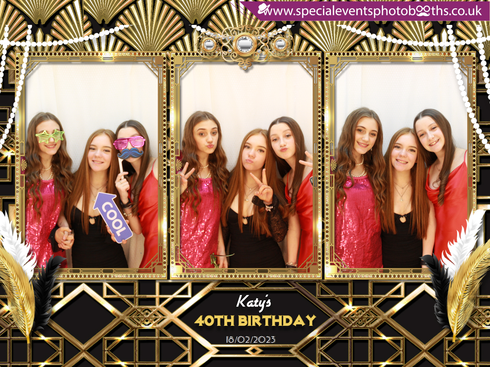 Katy's 40th Birthday | View more photos from the event at my.specialeventsphotobooths.co.uk/u/SpecialEventsPhotoBooths/Katys-40th-Birthday