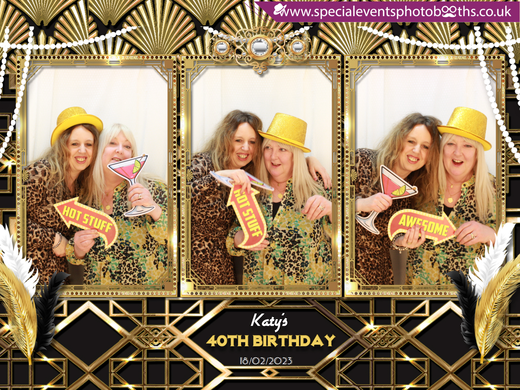 Katy's 40th Birthday | View more photos from the event at my.specialeventsphotobooths.co.uk/u/SpecialEventsPhotoBooths/Katys-40th-Birthday