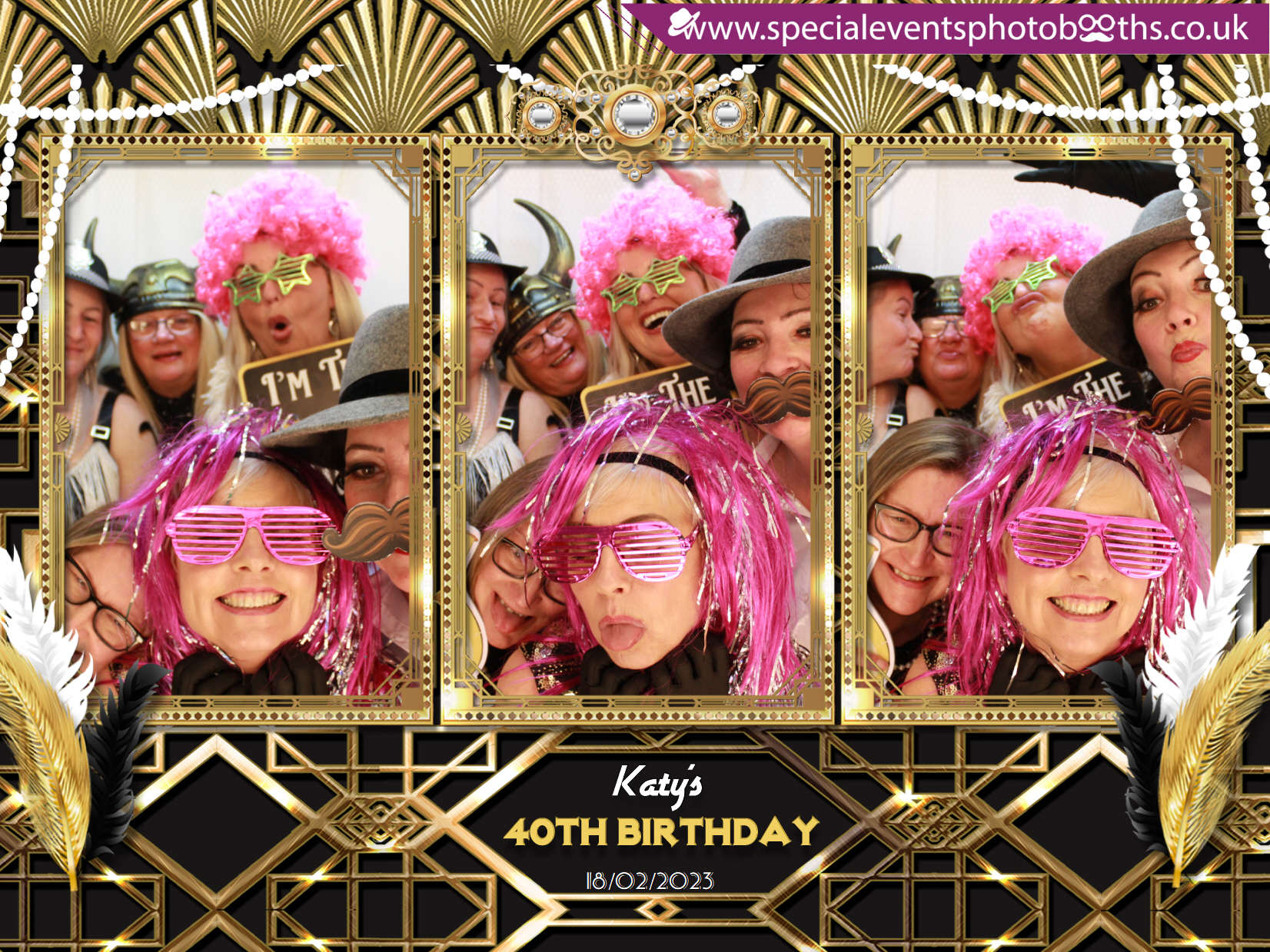 Katy's 40th Birthday | View more photos from the event at my.specialeventsphotobooths.co.uk/u/SpecialEventsPhotoBooths/Katys-40th-Birthday