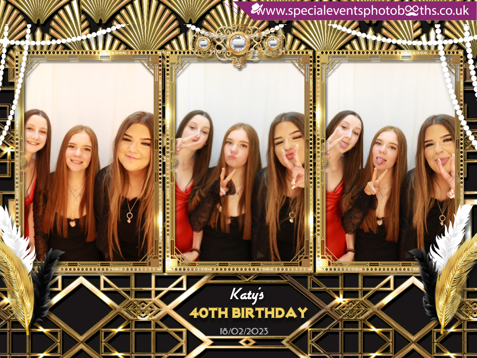 Katy's 40th Birthday | View more photos from the event at my.specialeventsphotobooths.co.uk/u/SpecialEventsPhotoBooths/Katys-40th-Birthday